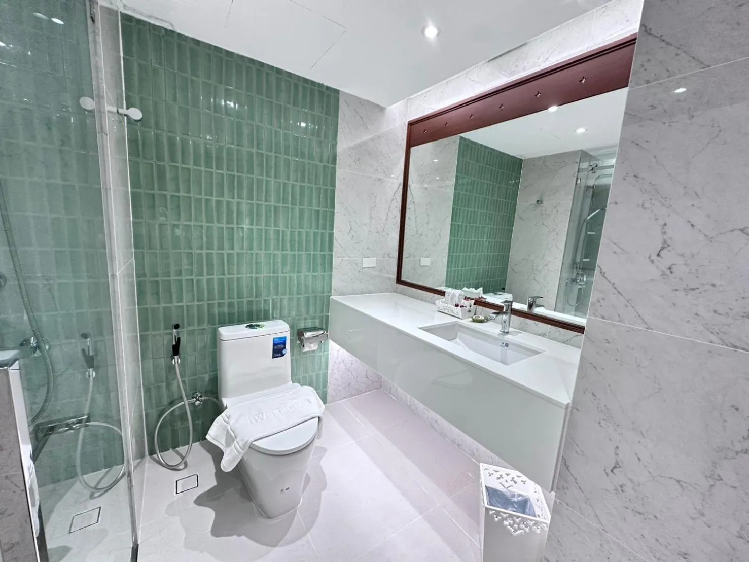 Bathroom in Wienglakor Hotel Lampang