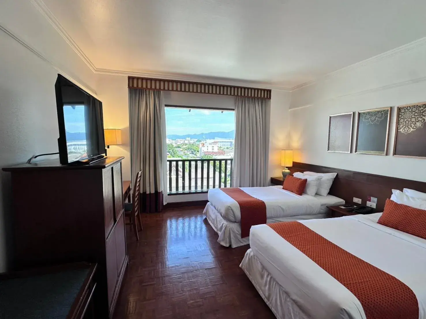 Bed in Wienglakor Hotel Lampang Bed in Wienglakor Hotel Lampang