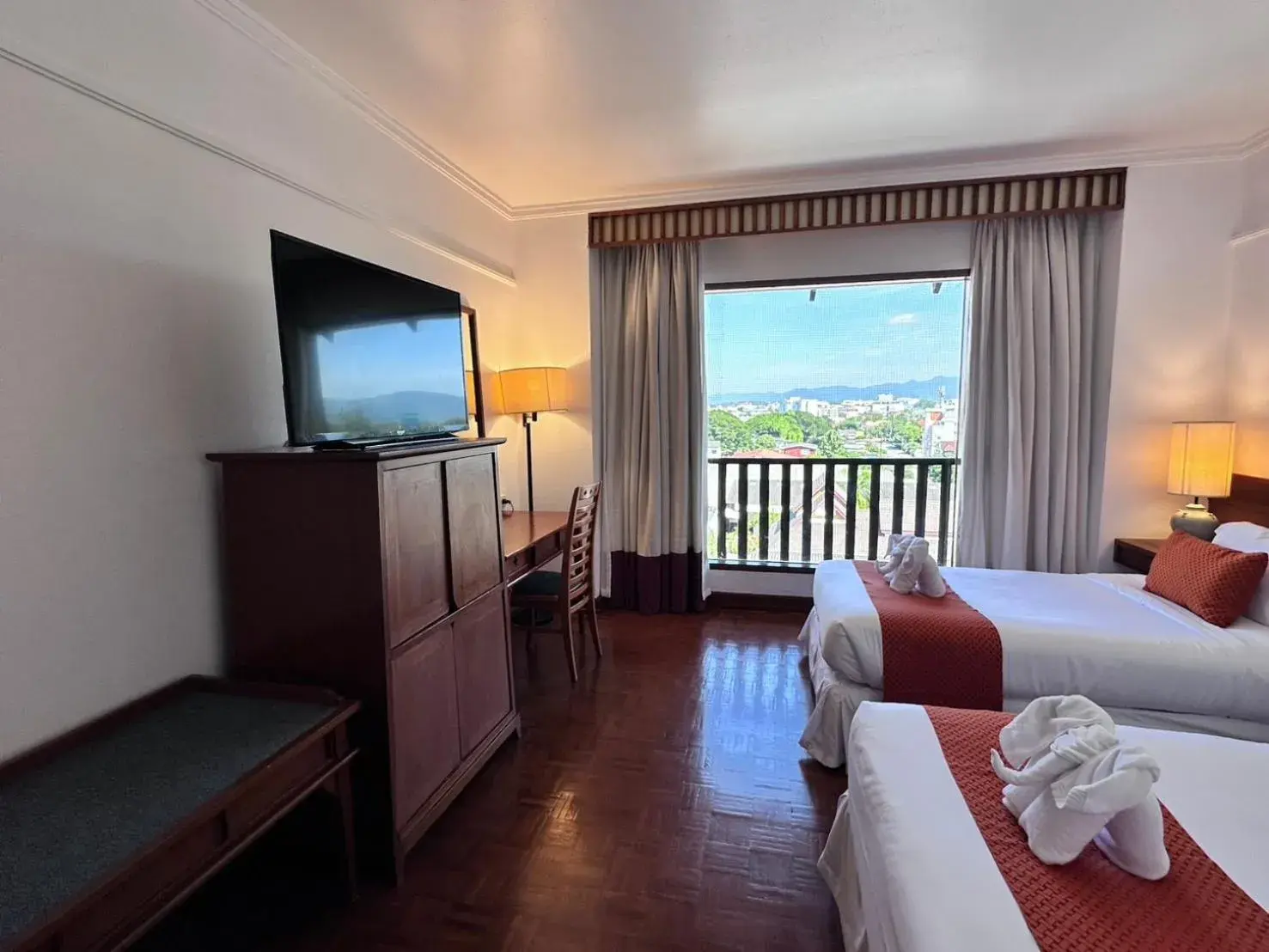 Bed in Wienglakor Hotel Lampang Bed in Wienglakor Hotel Lampang