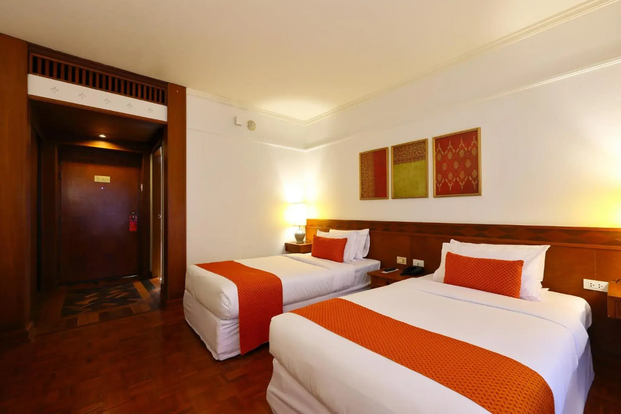 Bed in Wienglakor Hotel Lampang Bed in Wienglakor Hotel Lampang