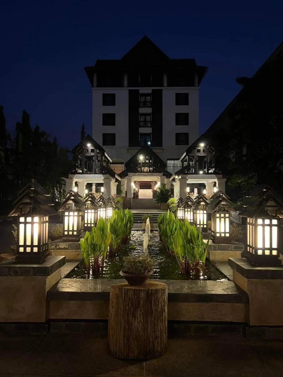 Property building in Wienglakor Hotel Lampang