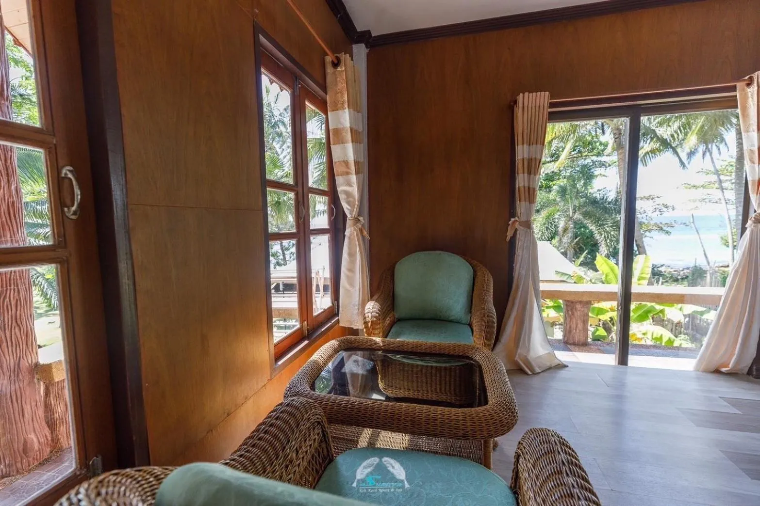Seating area in Suanya Kohkood Resort and Spa