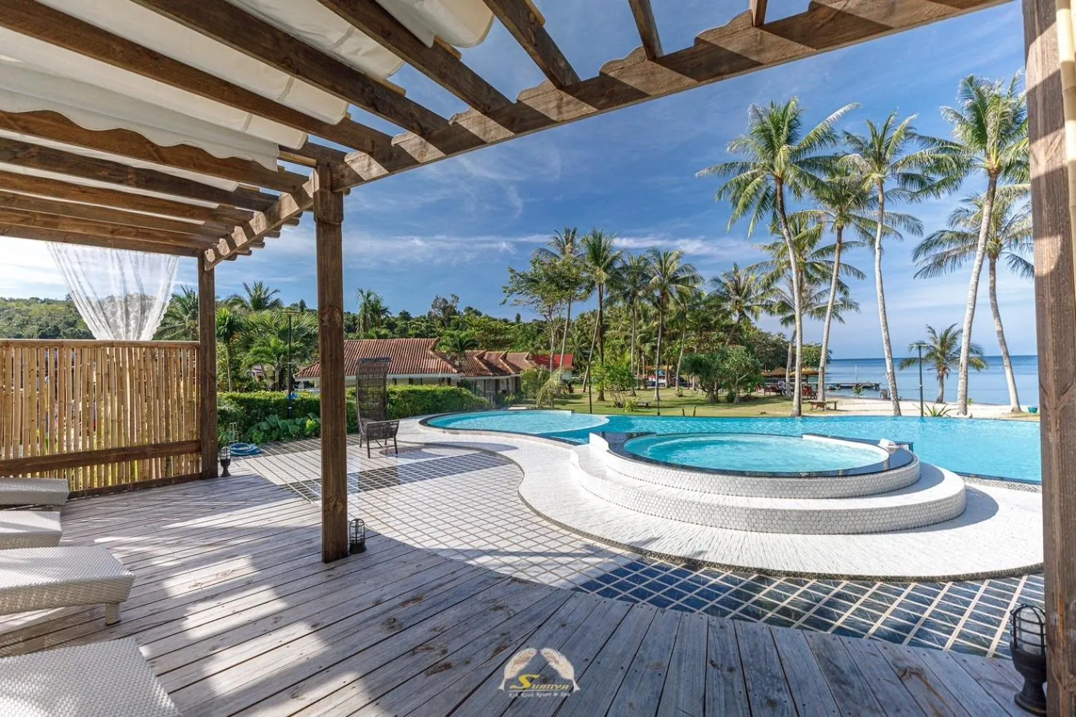 Pool view in Suanya Kohkood Resort and Spa