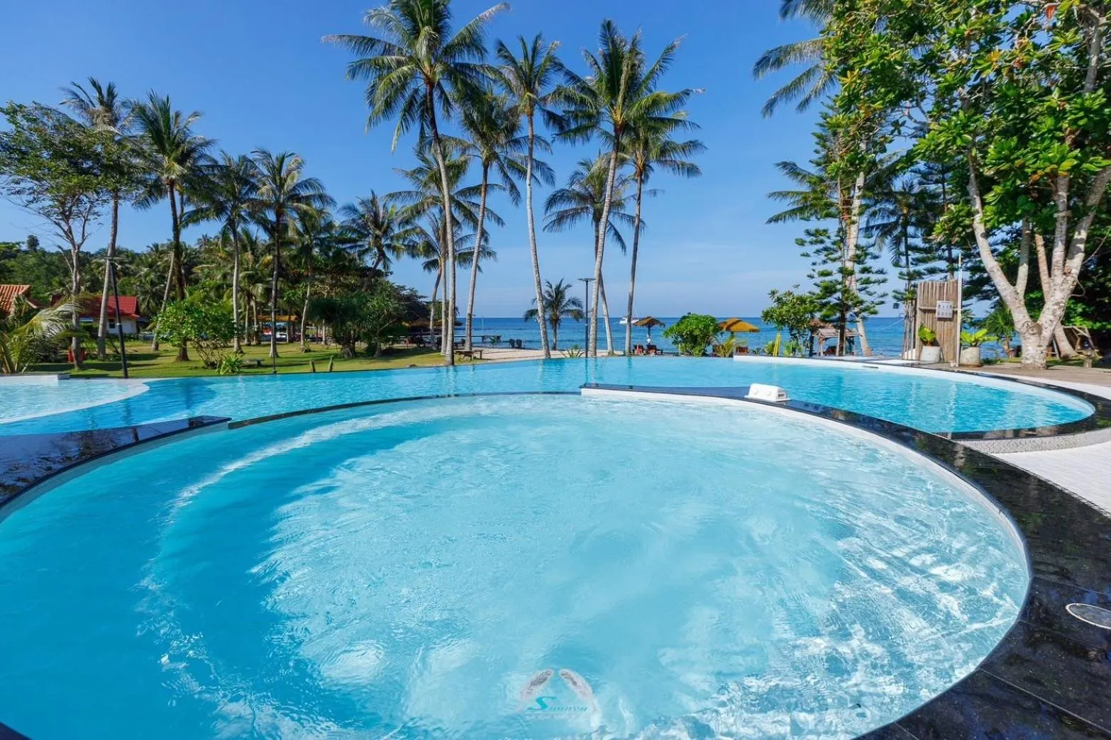 Pool view in Suanya Kohkood Resort and Spa