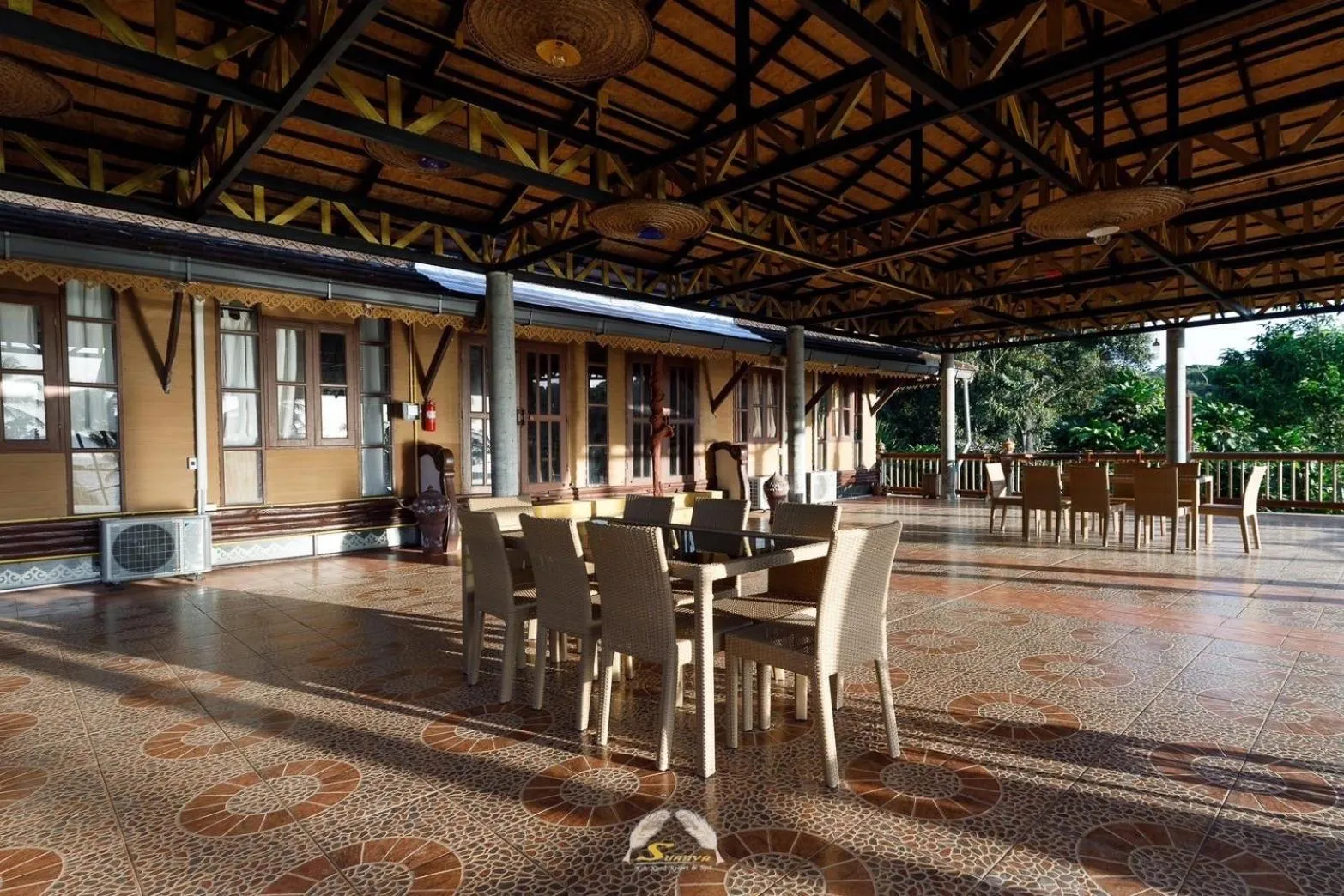 Seating area in Suanya Kohkood Resort and Spa