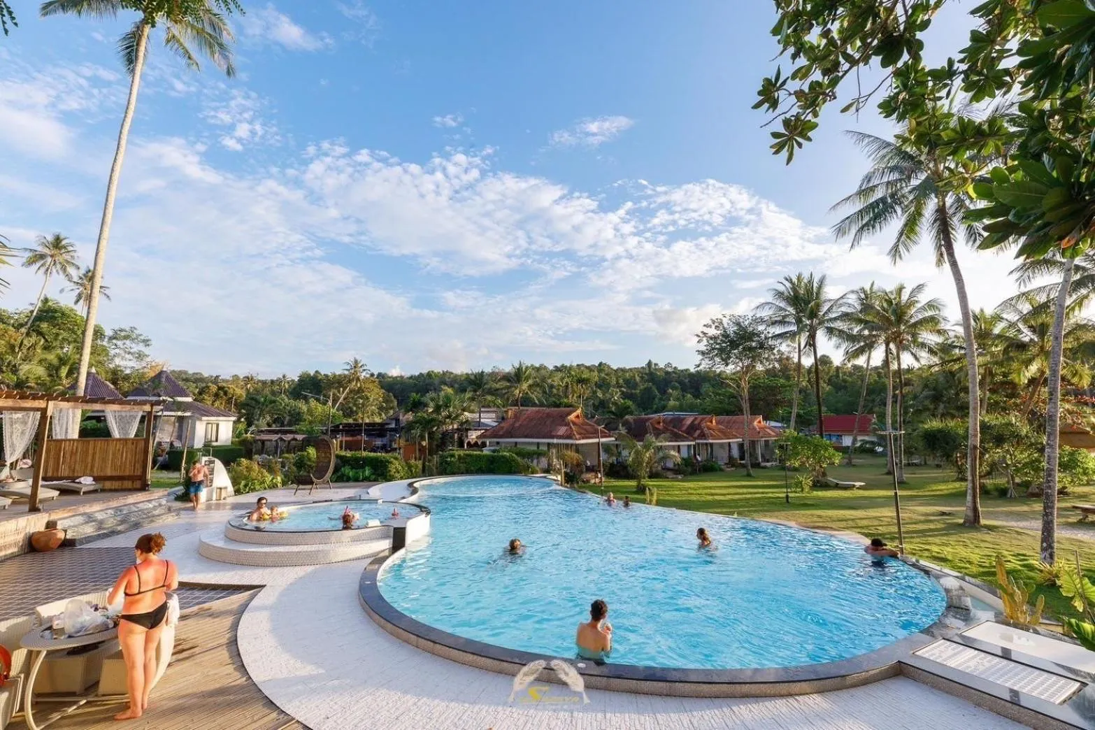 Pool view in Suanya Kohkood Resort and Spa