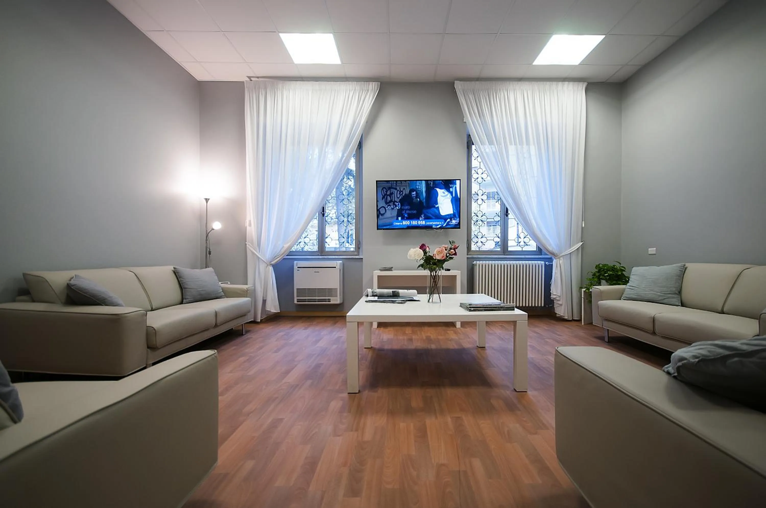 Communal lounge/ TV room in Villa Albina