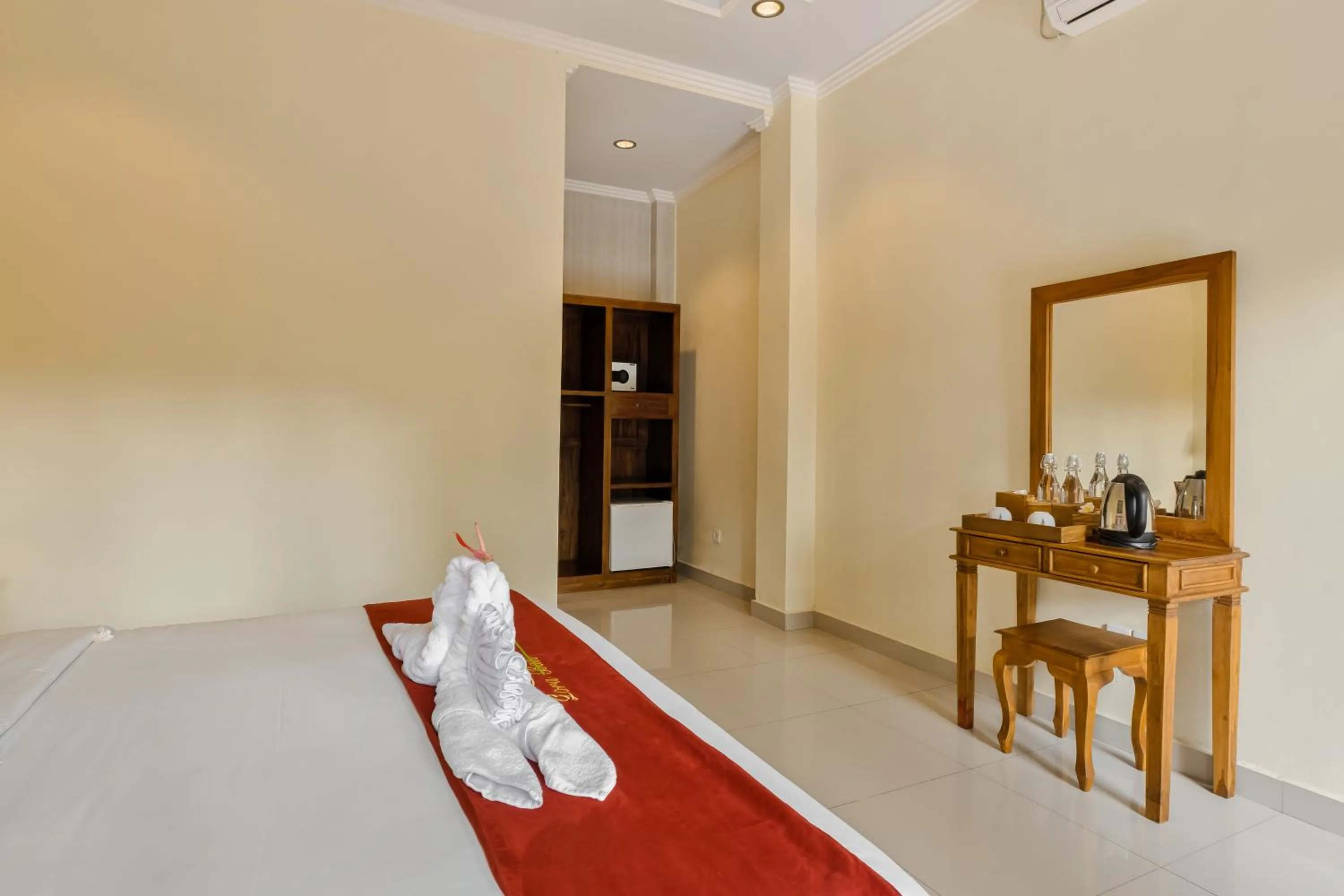 Bedroom, Bed in Gora House Bali