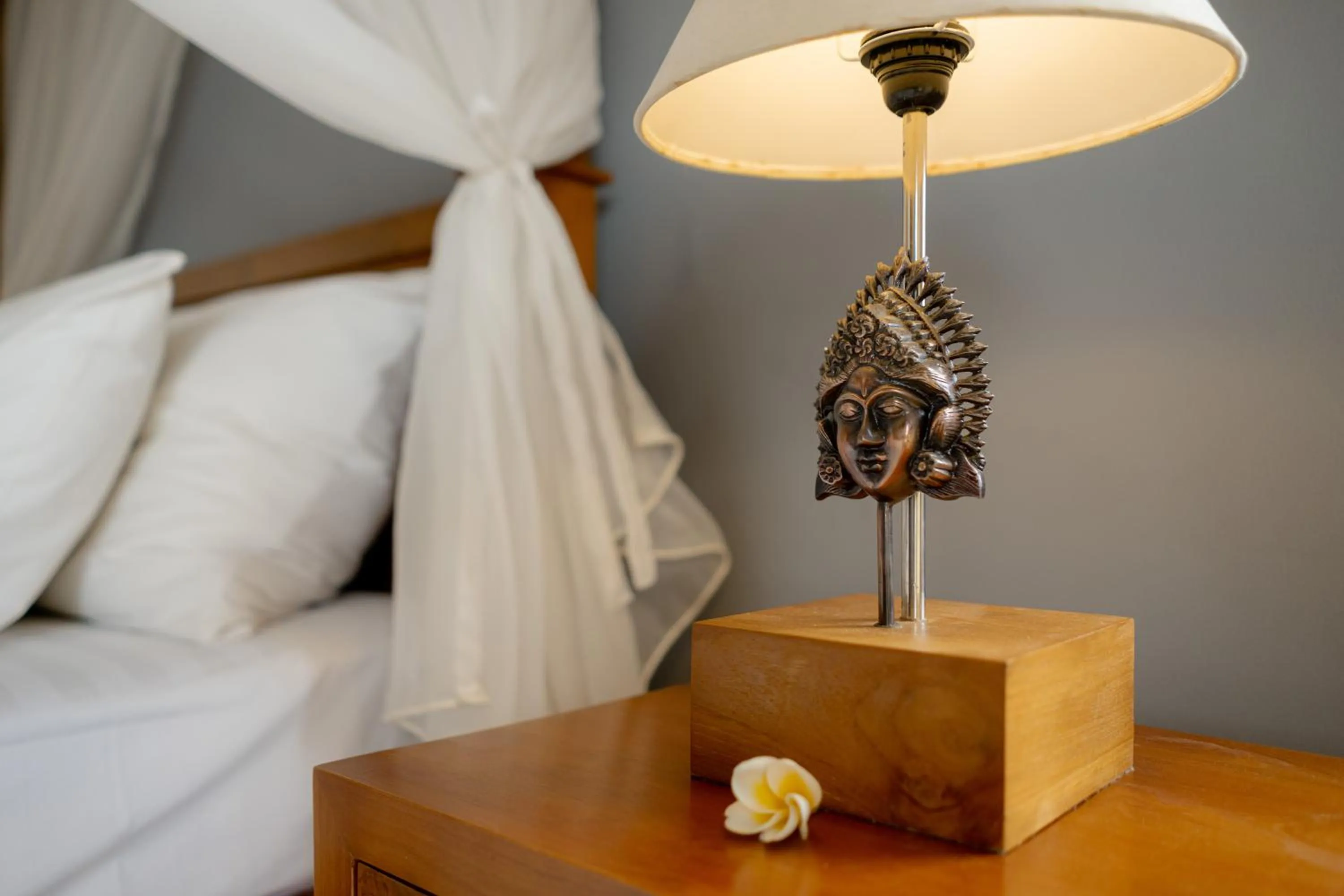 Bed in Gora House Bali