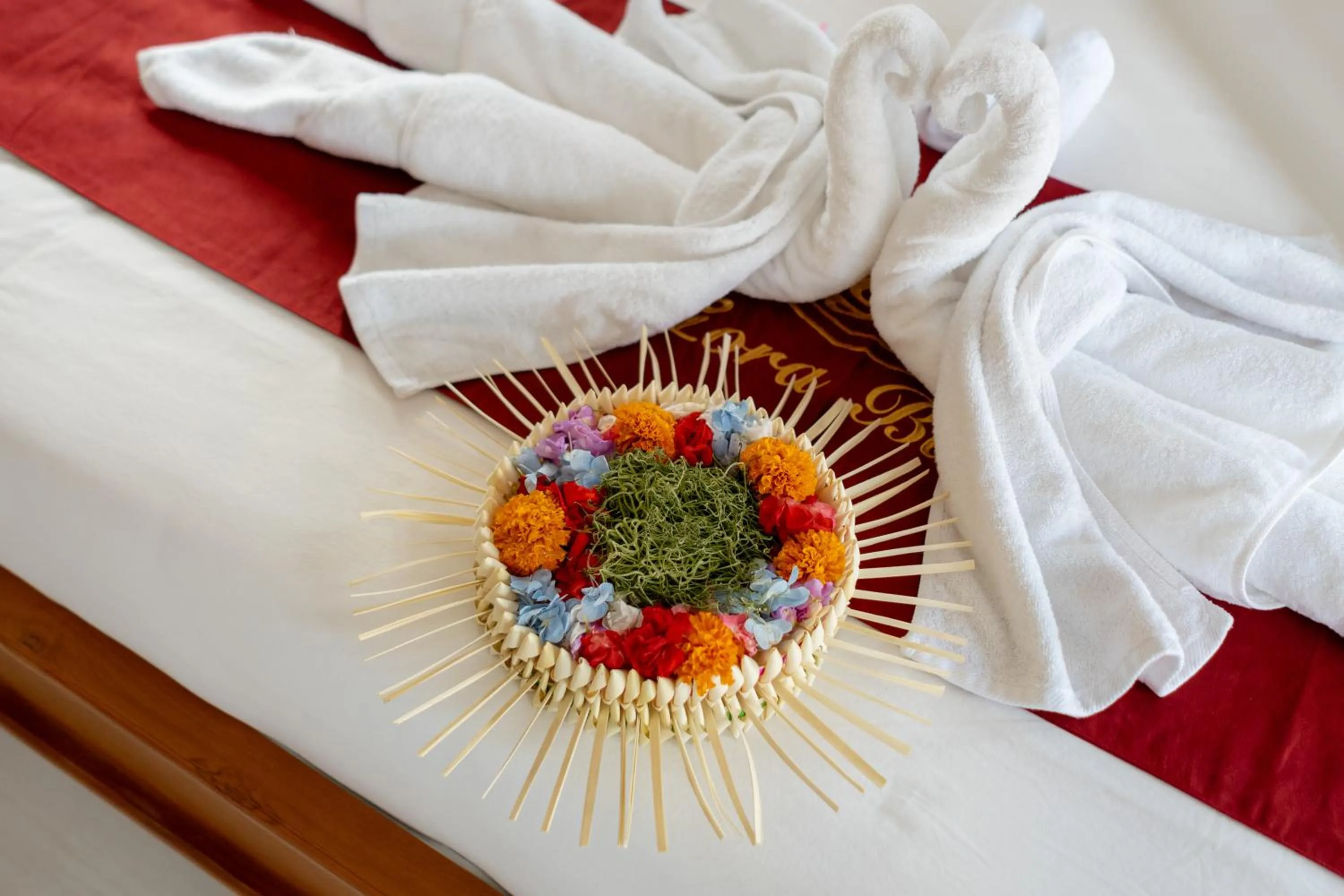 Bed in Gora House Bali