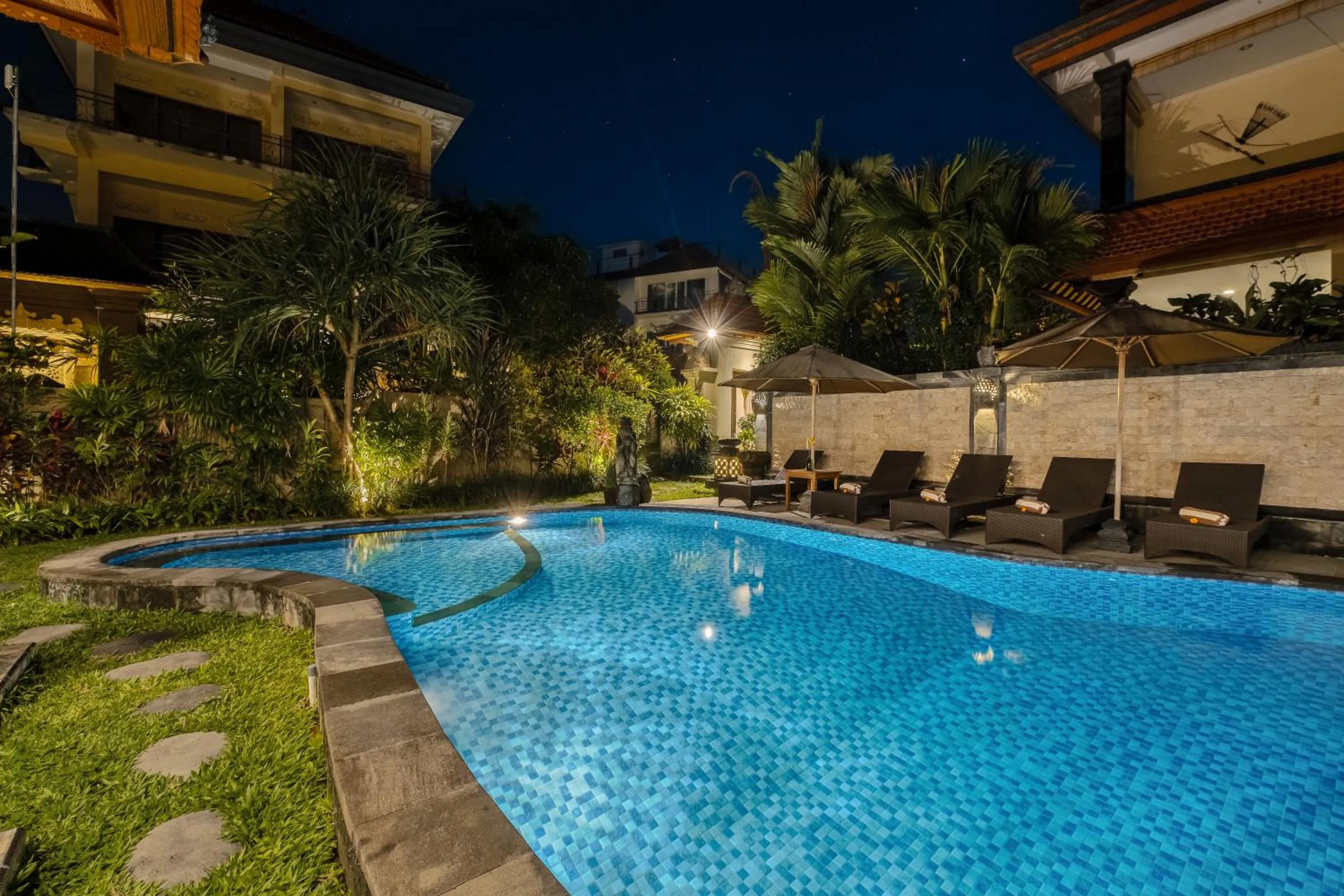Swimming pool in Gora House Bali