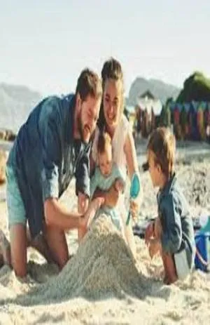 children in Madrid Home 2 min walk to Beach