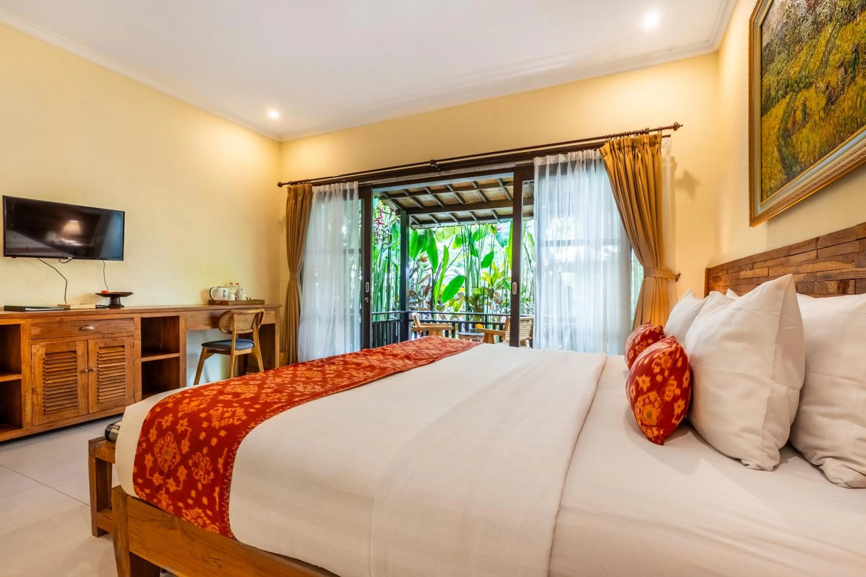 Bedroom, Bed in Meruhdani Boutique Hotel Ubud