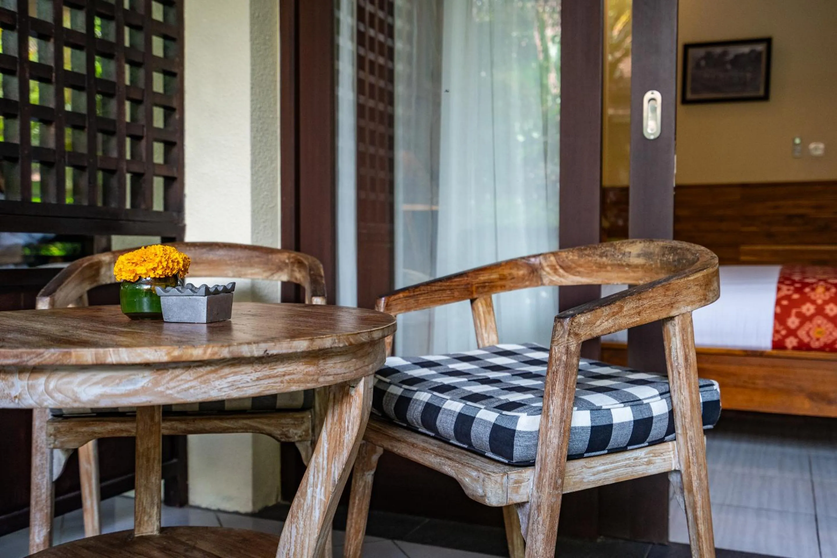 Living room in Meruhdani Boutique Hotel Ubud