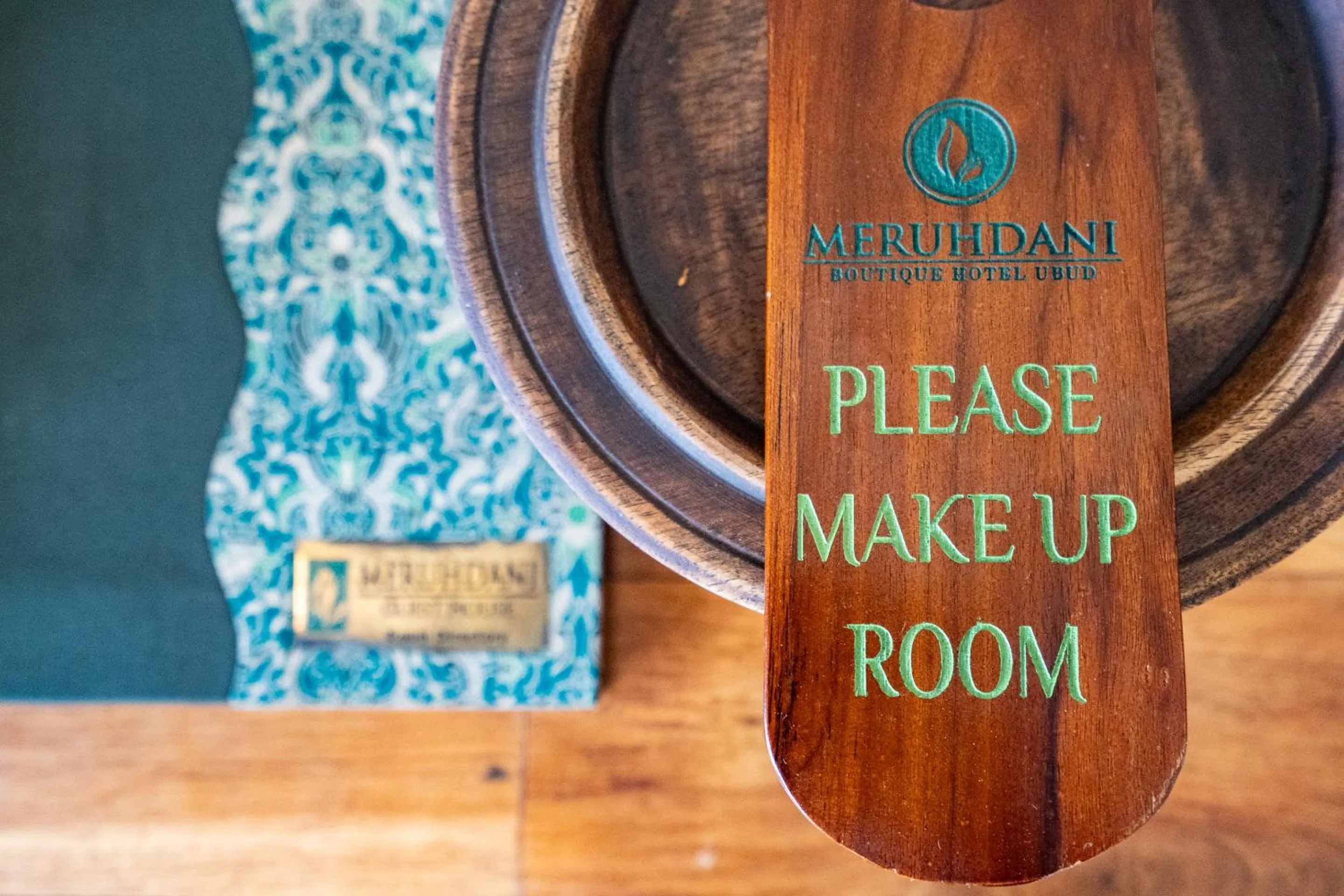 Logo/Certificate/Sign in Meruhdani Boutique Hotel Ubud