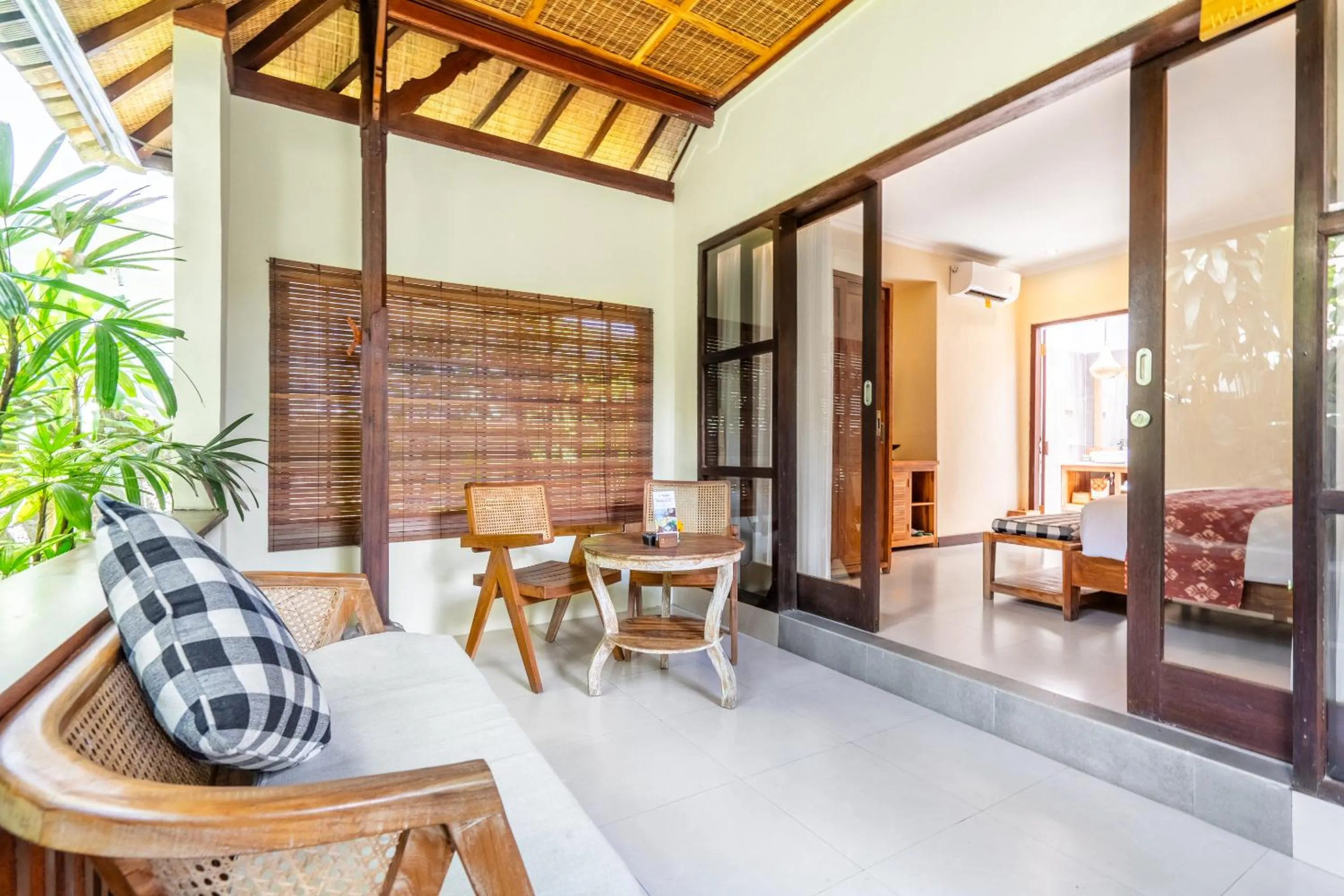 Living room in Meruhdani Boutique Hotel Ubud