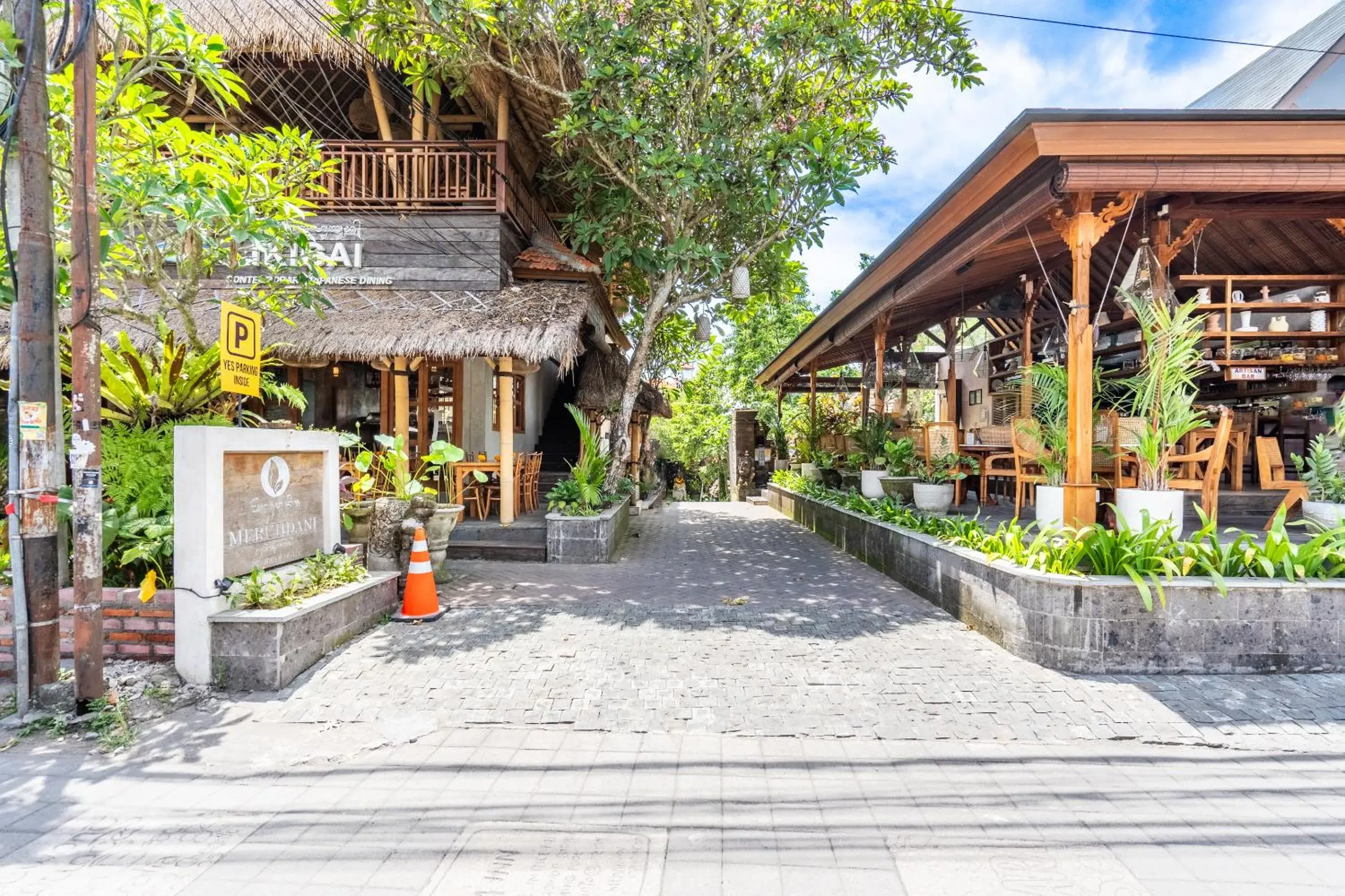 Property building in Meruhdani Boutique Hotel Ubud Property building in Meruhdani Boutique Hotel Ubud