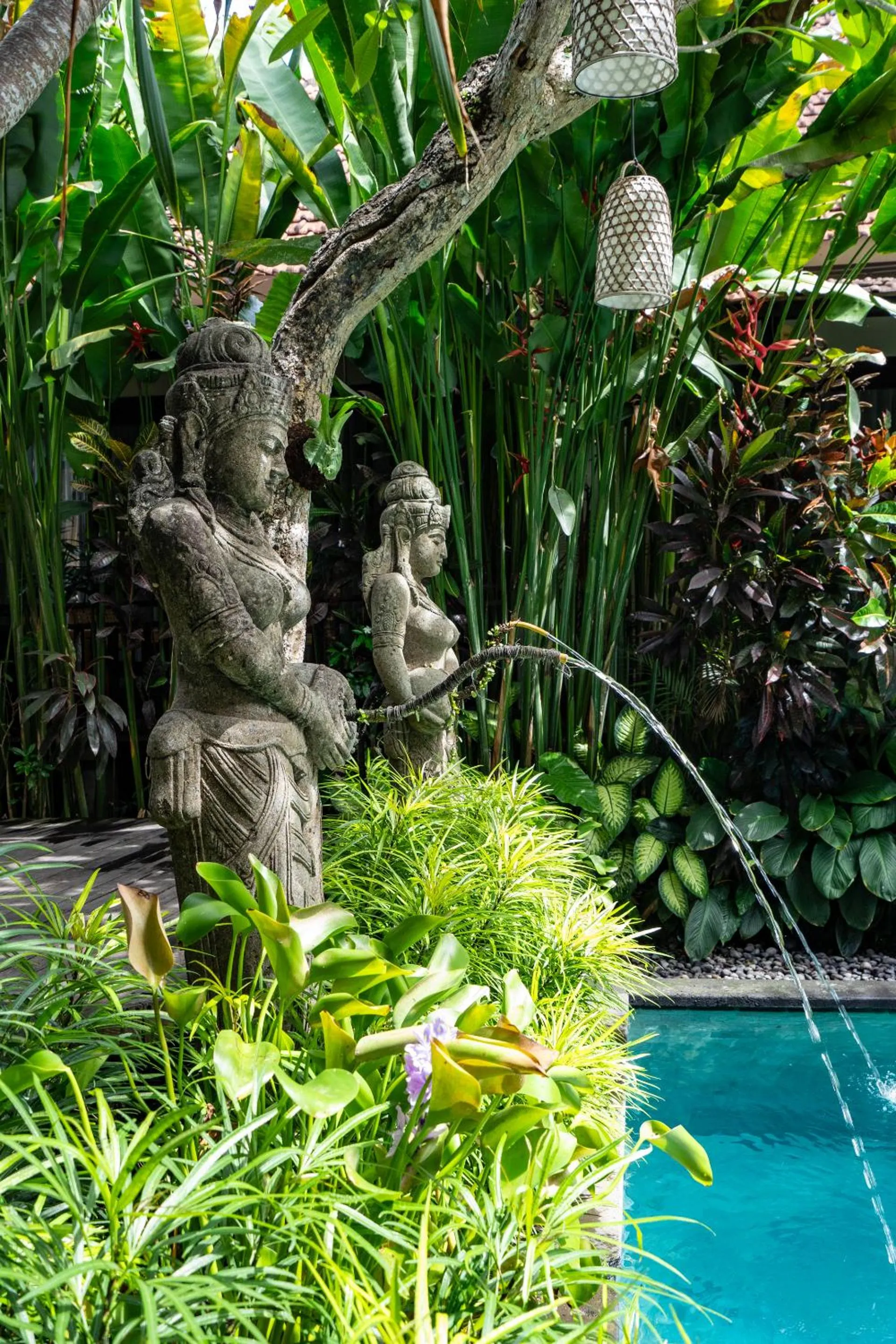Natural landscape in Meruhdani Boutique Hotel Ubud