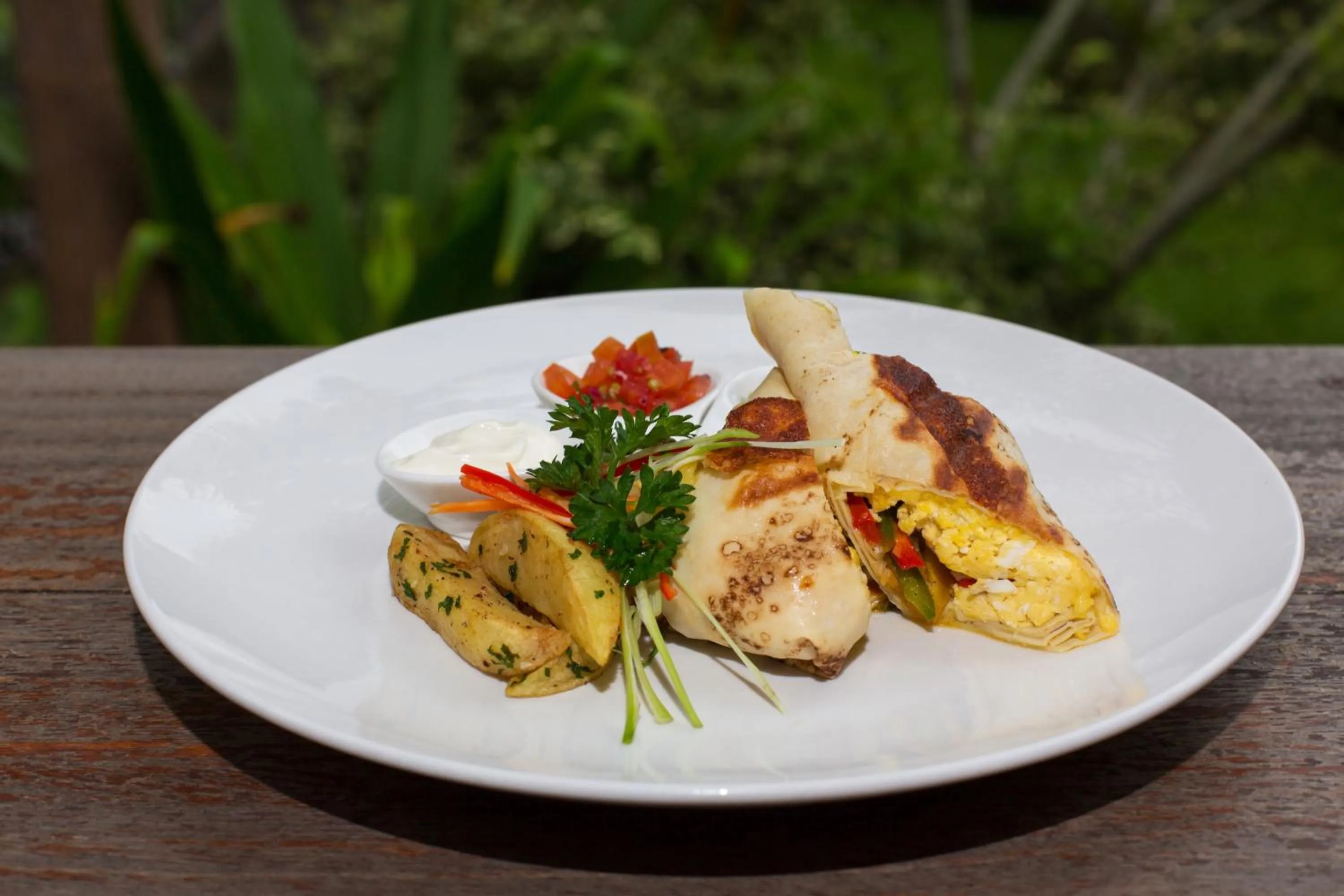 Breakfast in Meruhdani Boutique Hotel Ubud