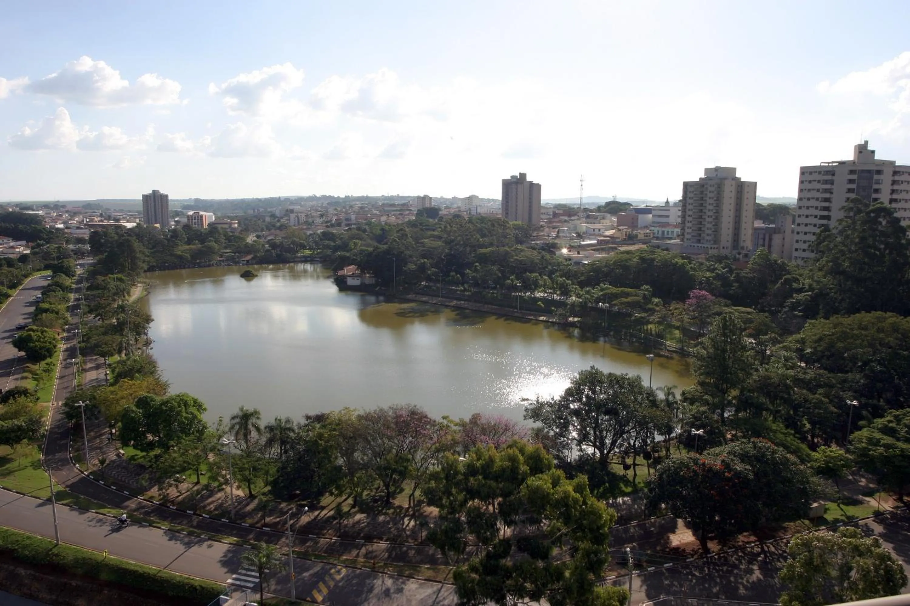 City view in Lagoa Serena Flat Hotel