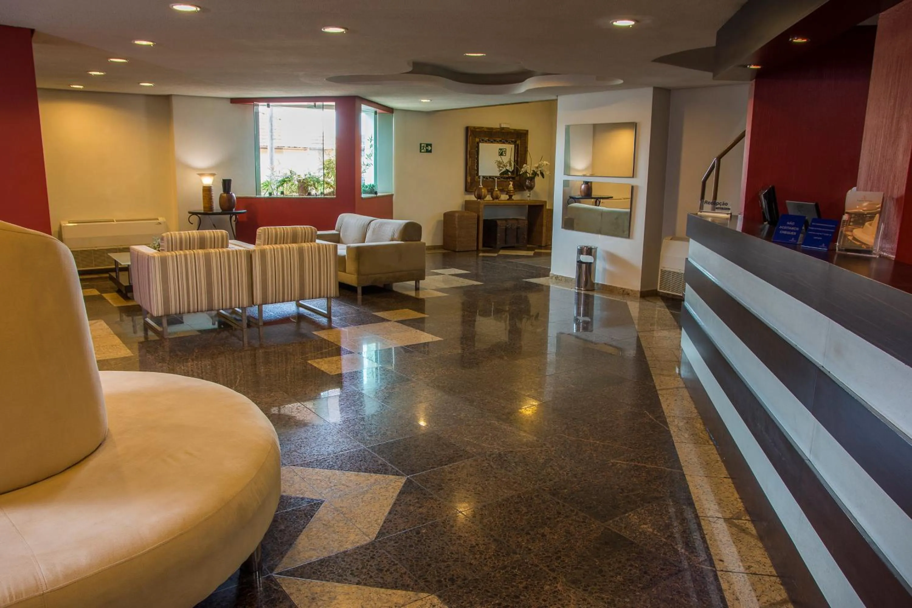 Lobby or reception in Lagoa Serena Flat Hotel