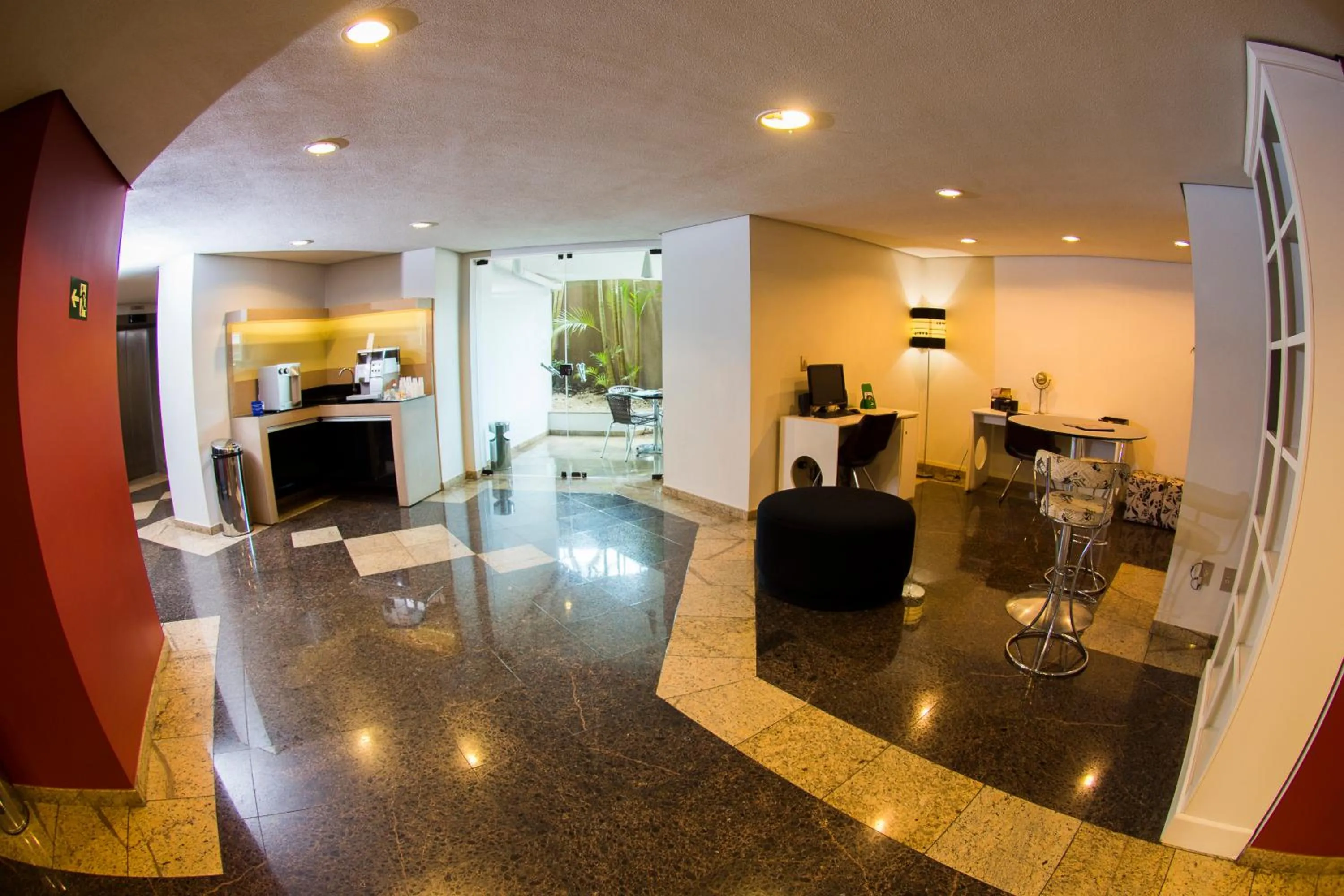 Lobby or reception in Lagoa Serena Flat Hotel