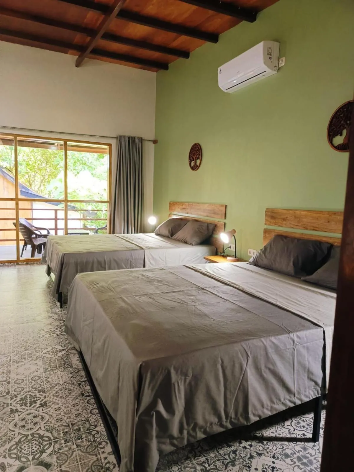Bed in BaraCoco Bungalows