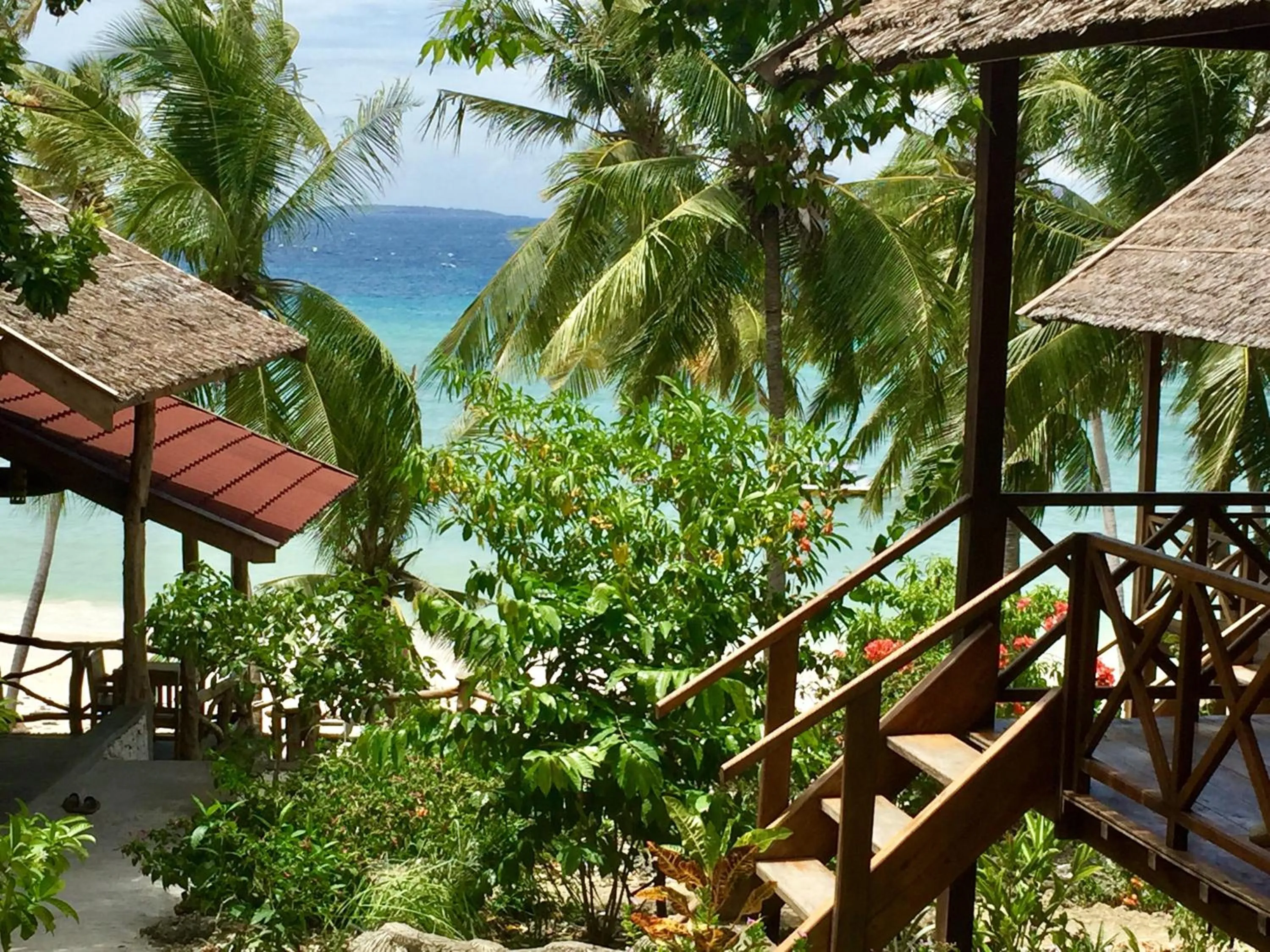 Sea view in BaraCoco Bungalows