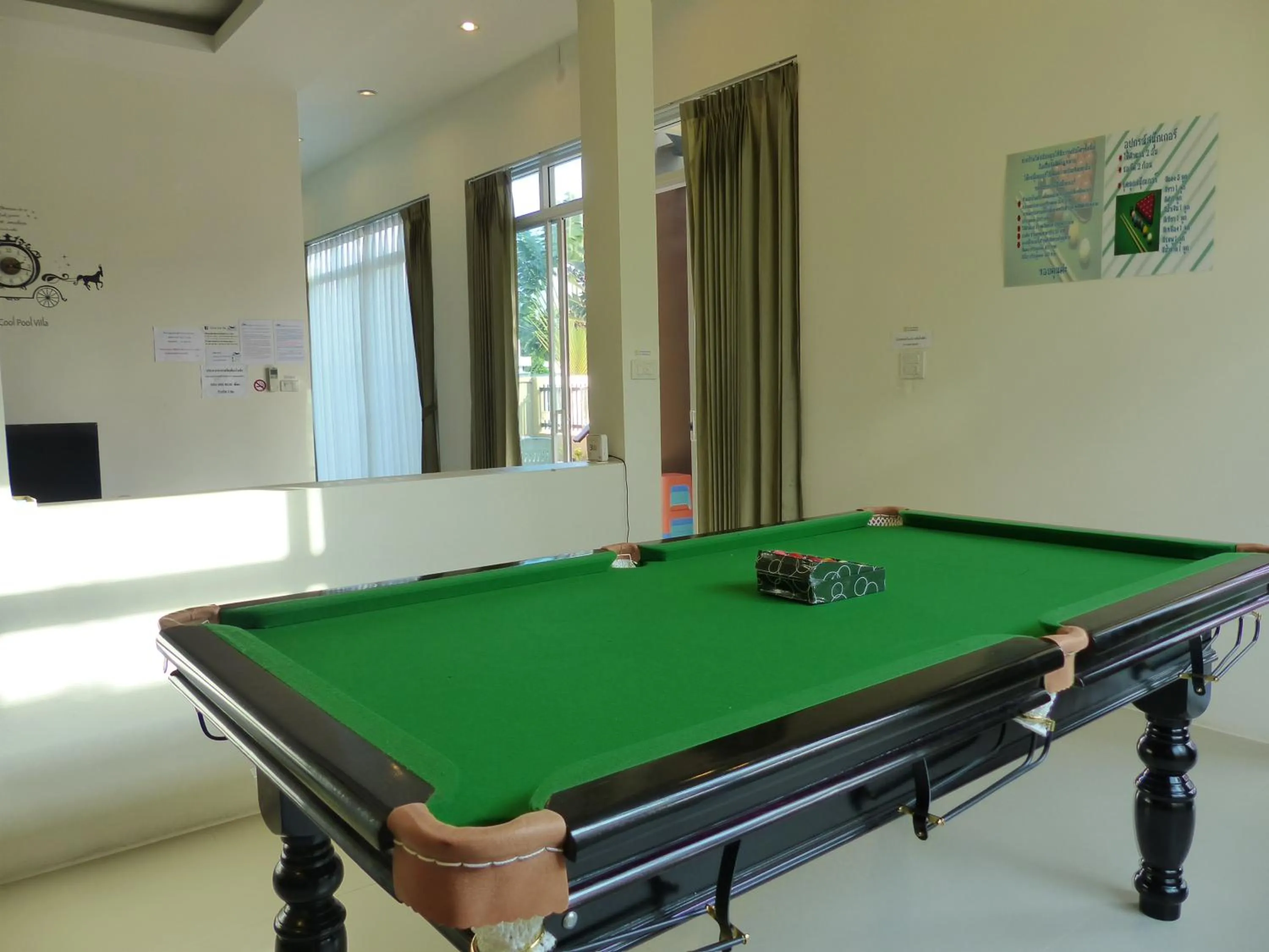 Entertainment in So Cool Pool Villa