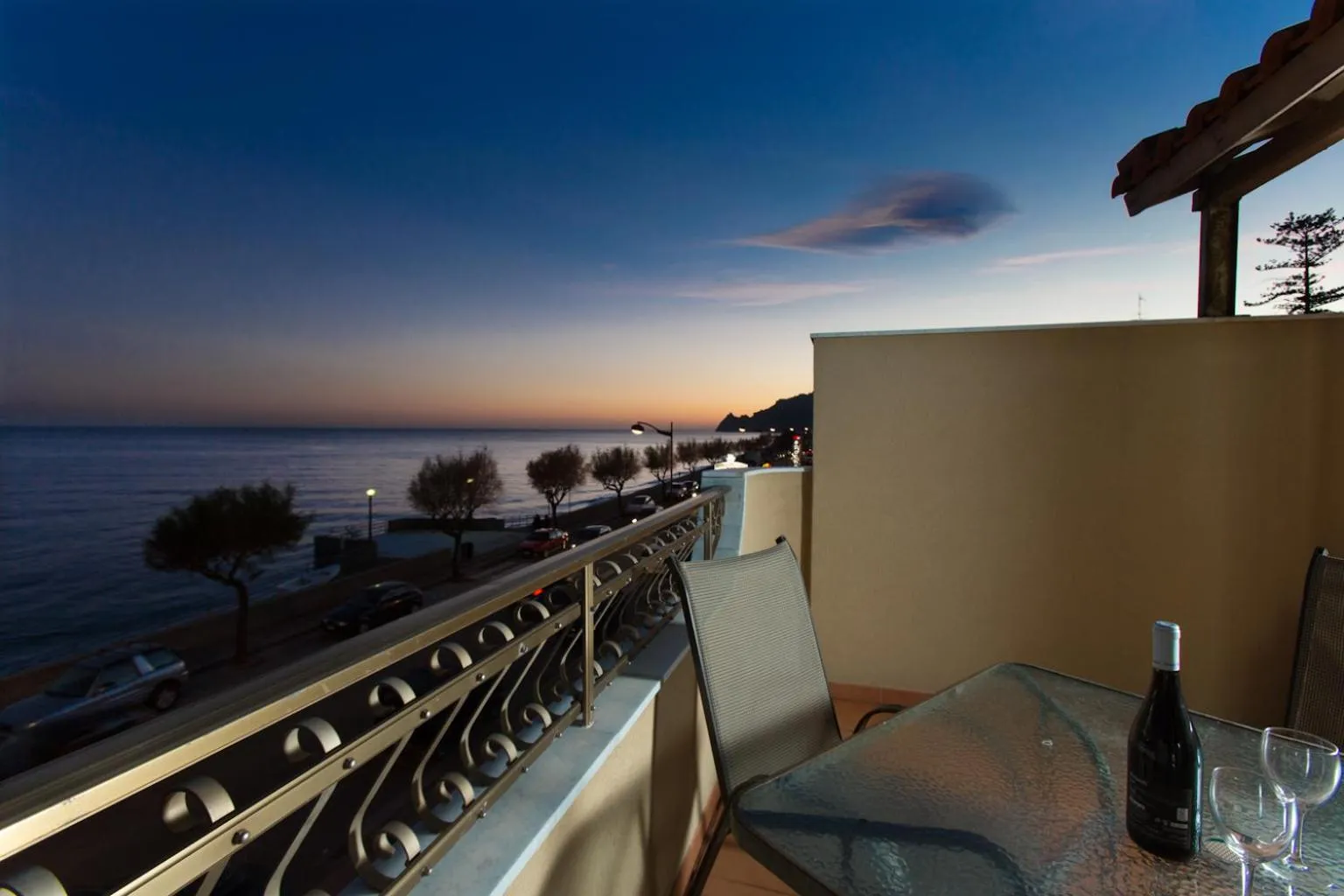 Balcony/Terrace in Semu A Mari B&B