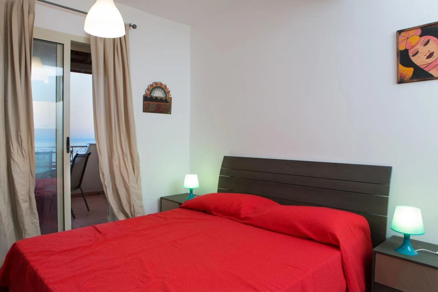 Bed in Semu A Mari B&B