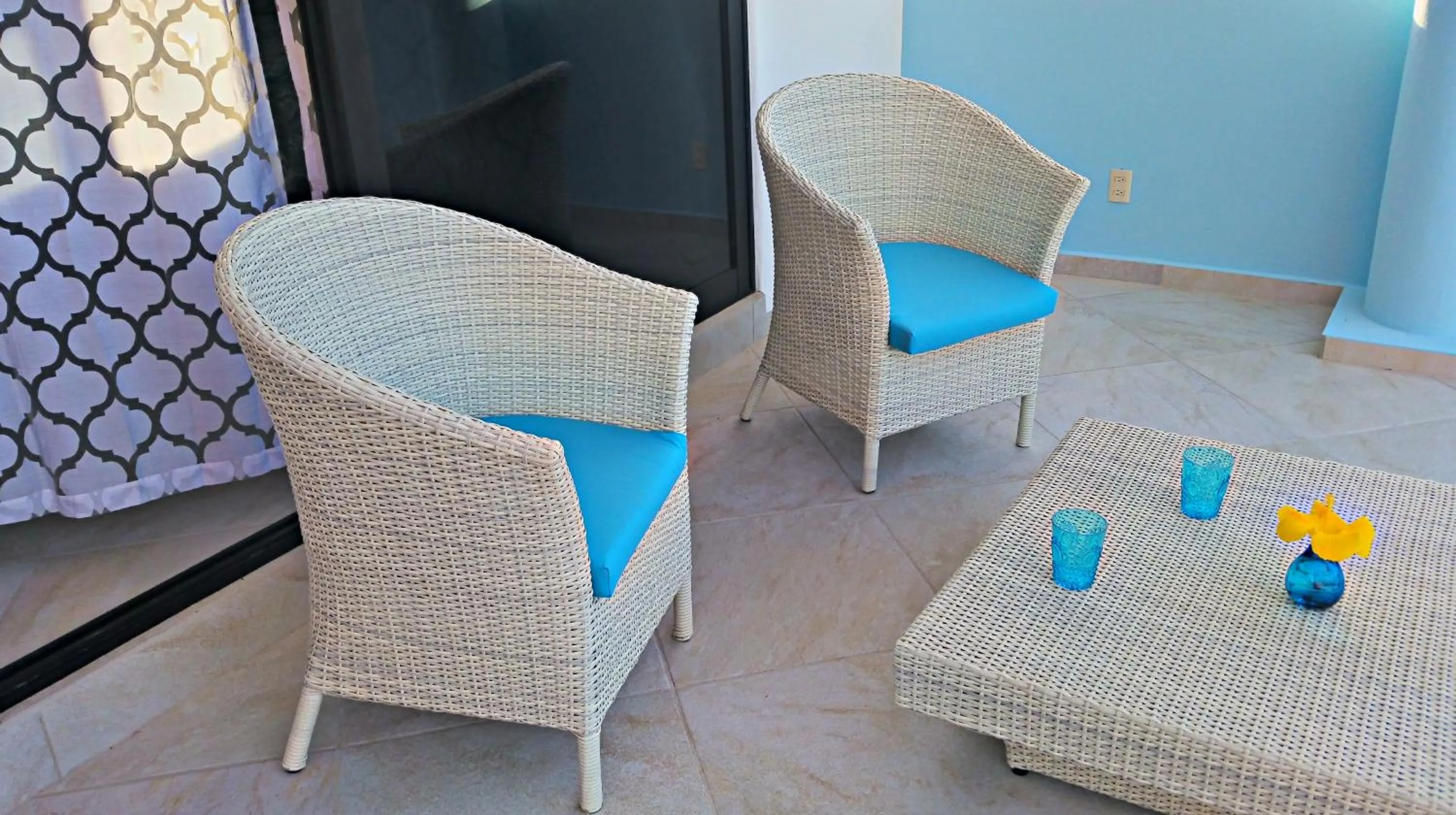 Balcony/Terrace in Villa Star of the Sea