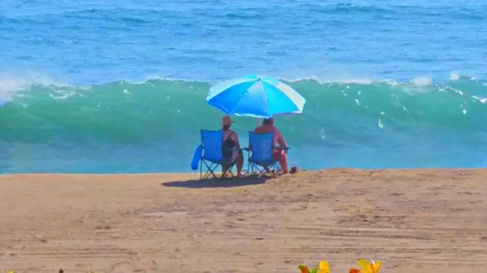 Beach in Villa Star of the Sea