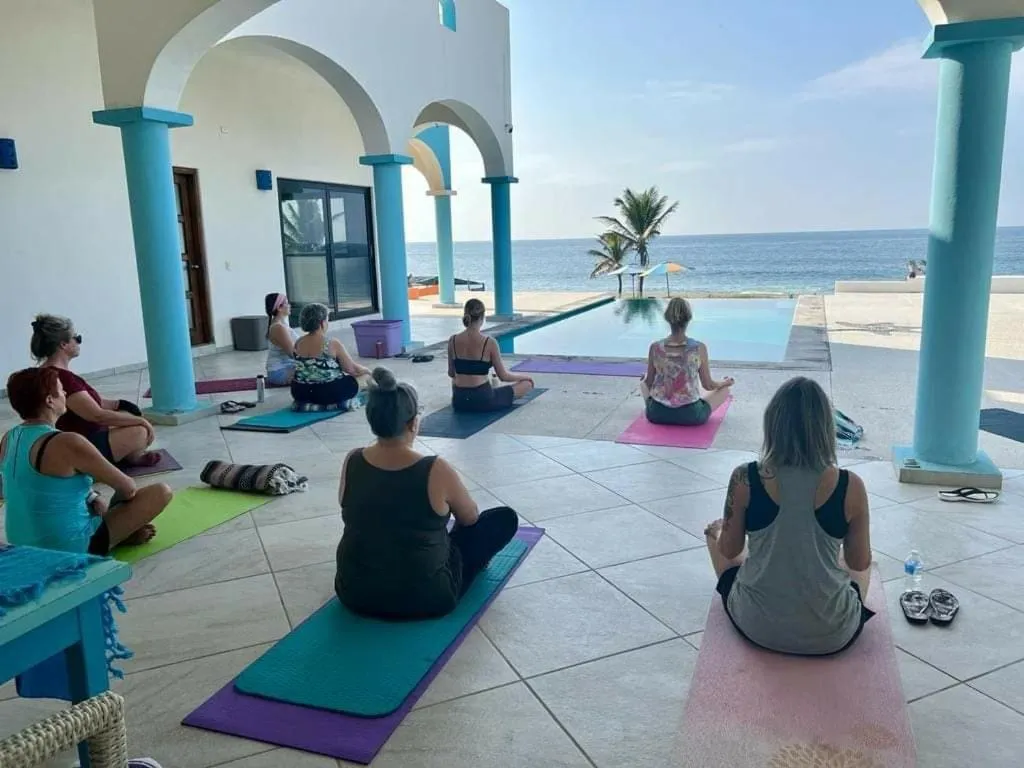 group of guests in Villa Star of the Sea