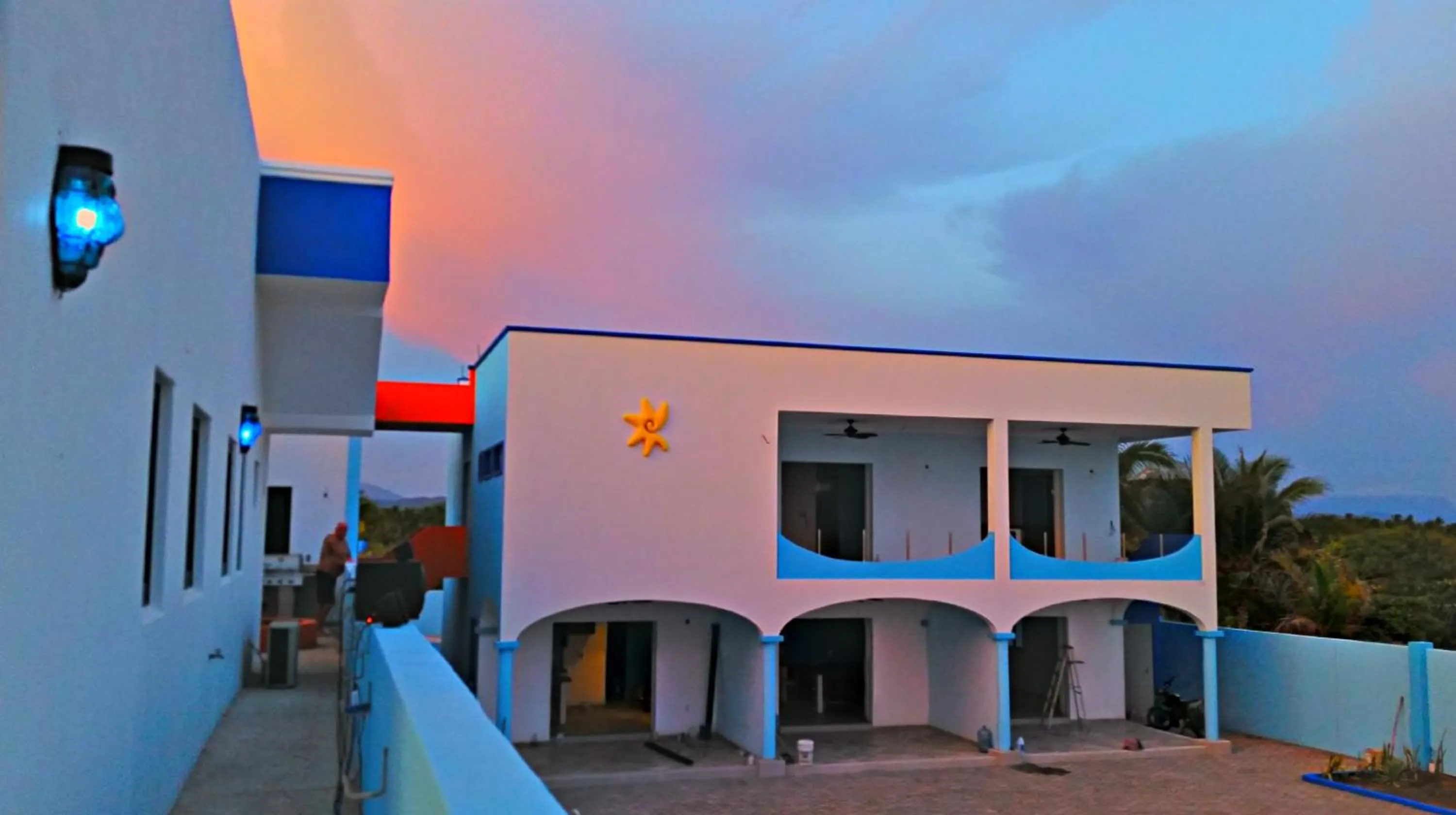 Facade/entrance in Villa Star of the Sea