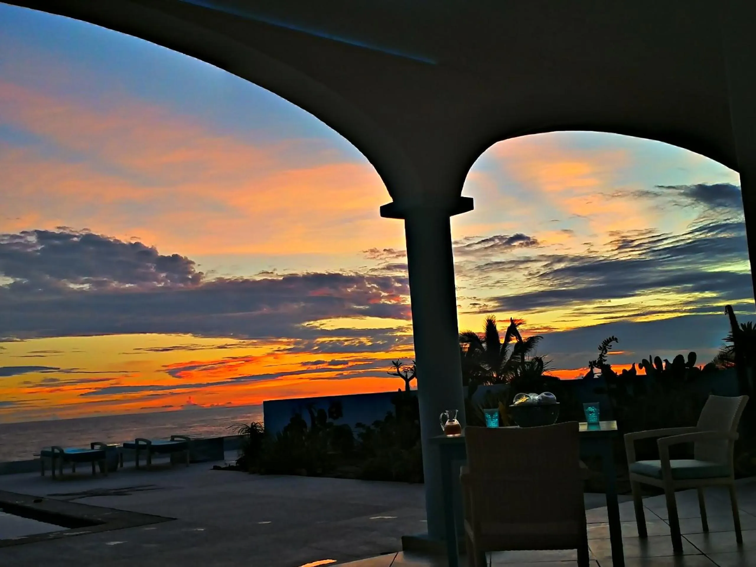 Balcony/Terrace in Villa Star of the Sea
