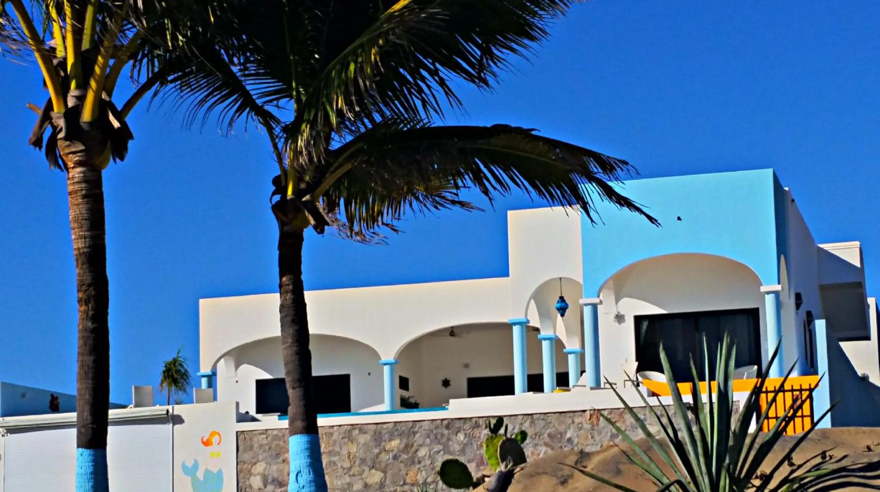 Facade/entrance in Villa Star of the Sea