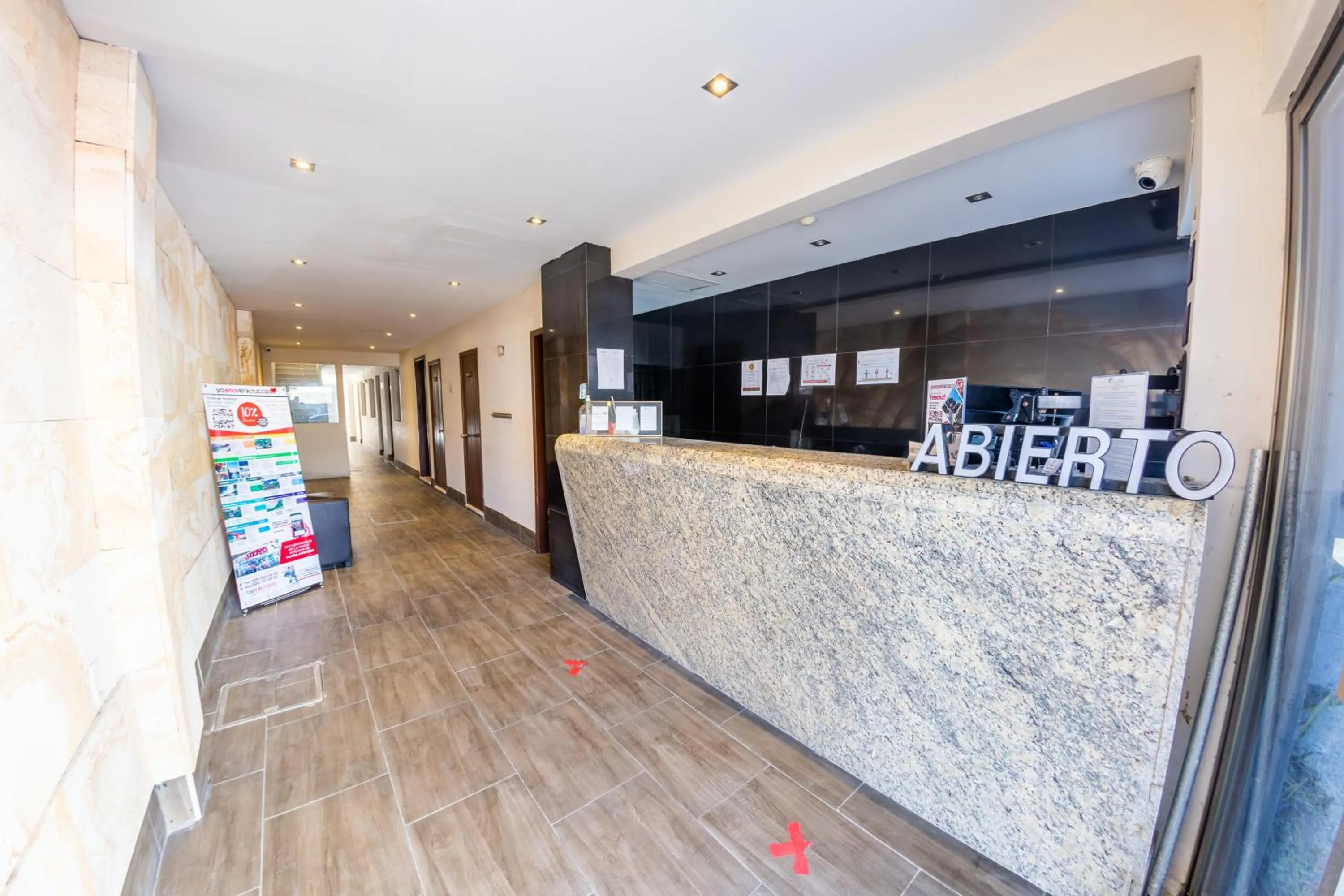 Lobby or reception in Hotel Villamar