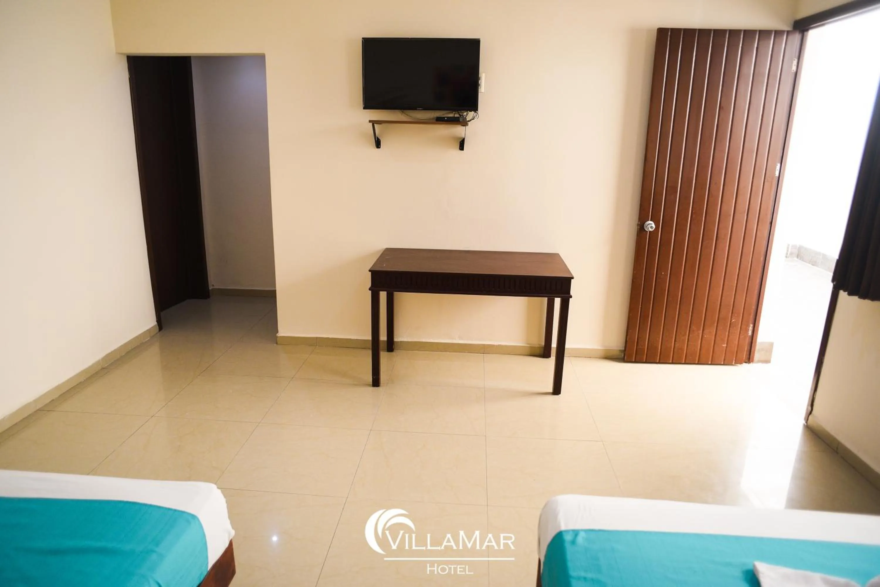 TV and multimedia, Bed in Hotel Villamar