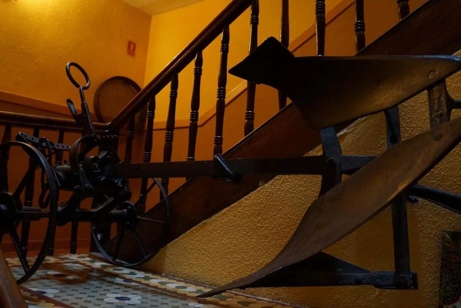 Decorative detail in La Alpargateria
