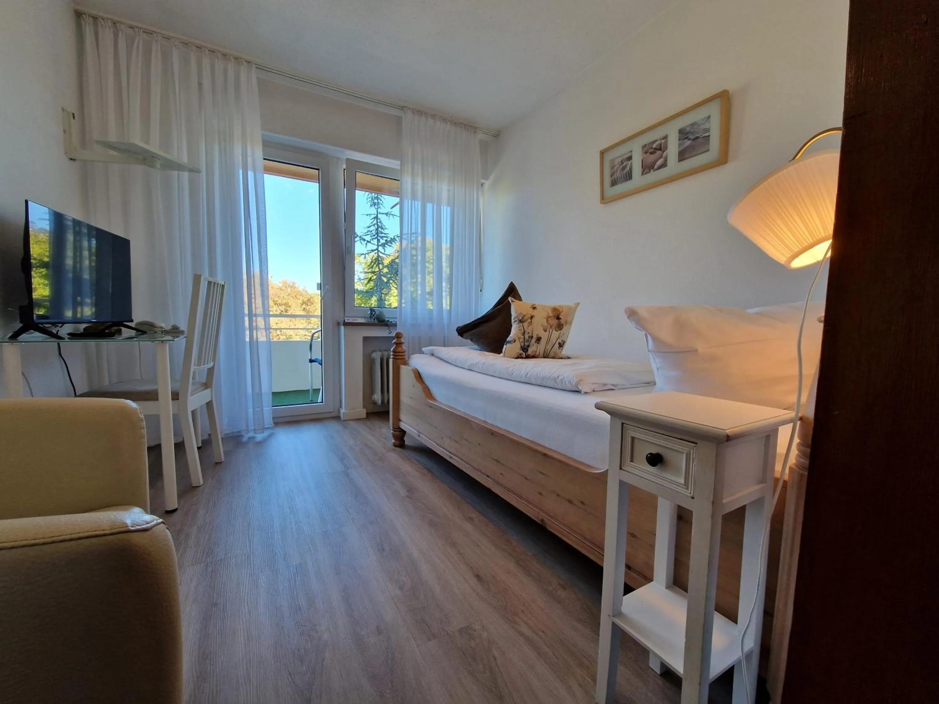 Bedroom, Bed in Apart Hotel Freiburg