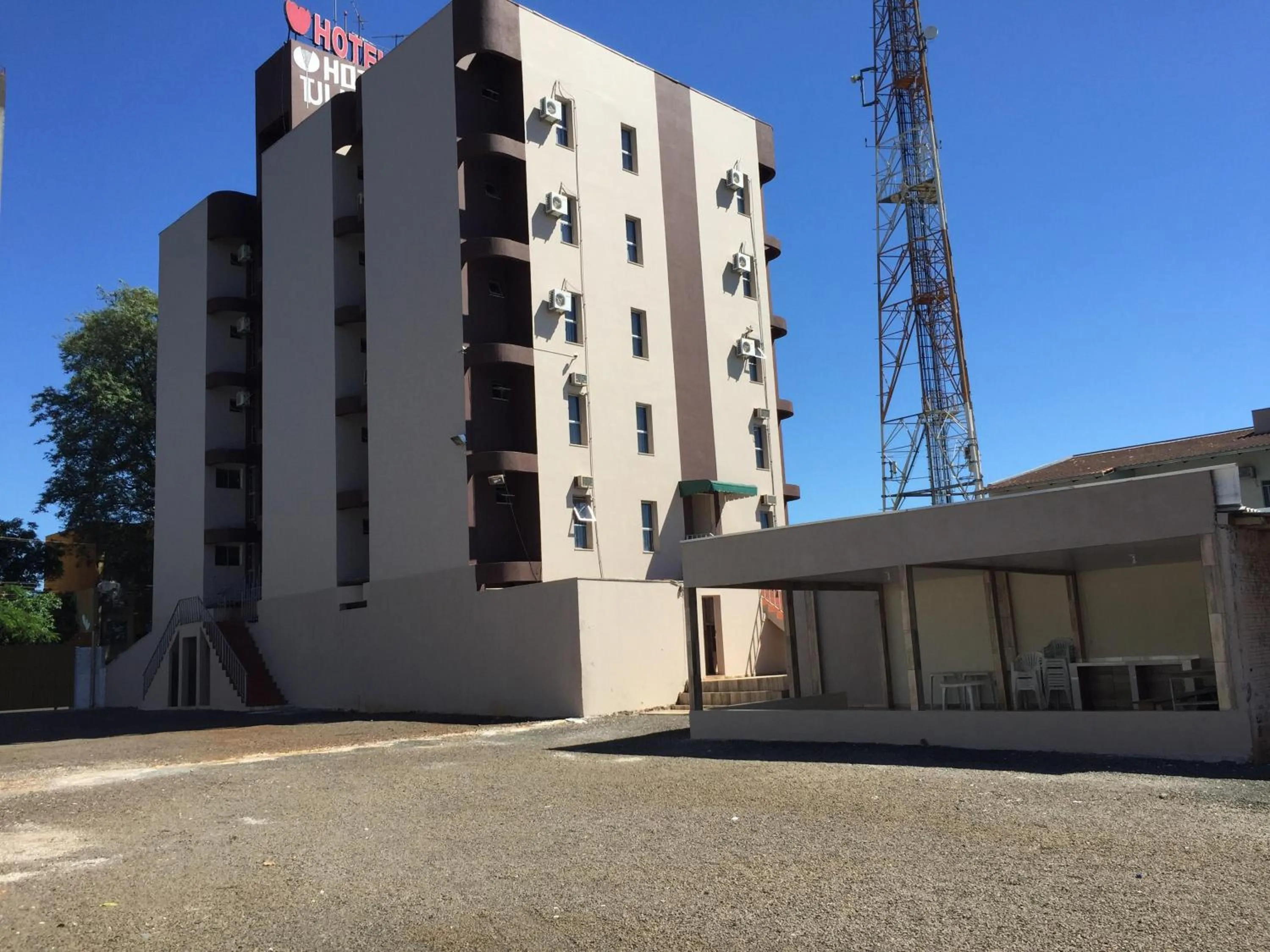 Inner courtyard view in Tulipa Hotel