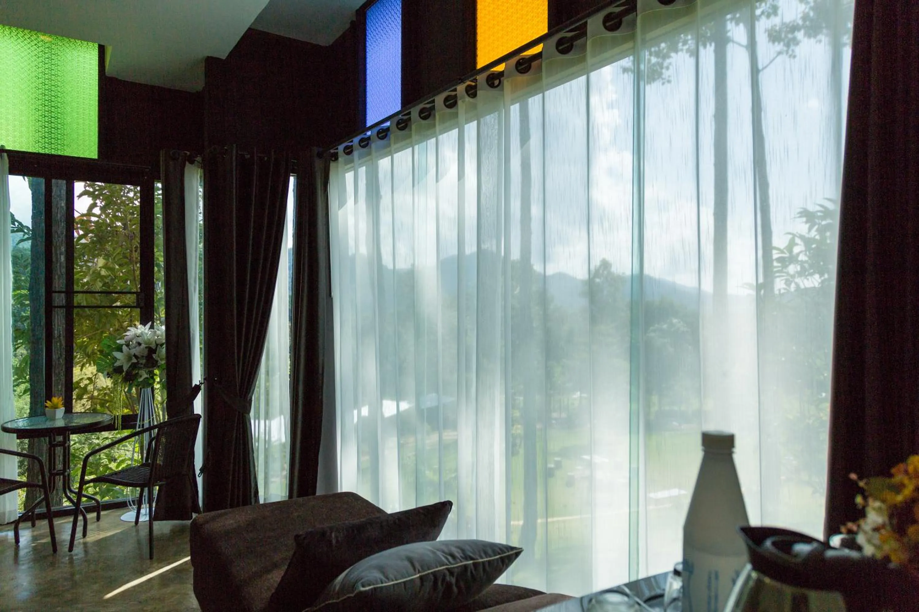 Decorative detail in Phu Pha View Doi