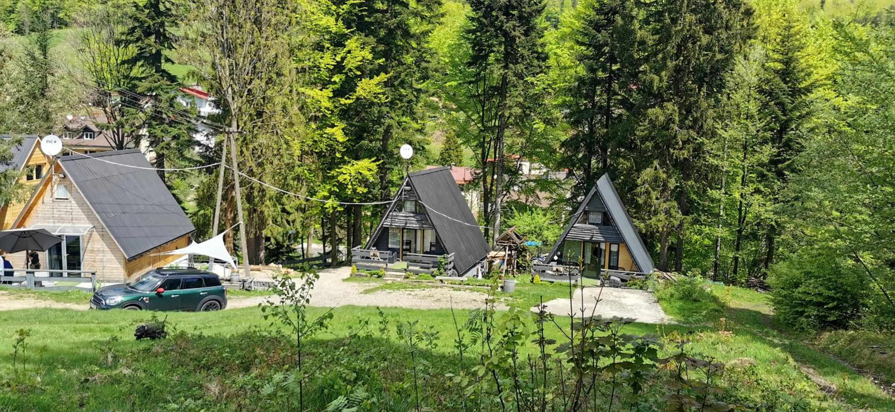 View (from property/room) in Osada pod Beskidem- chatki całoroczne