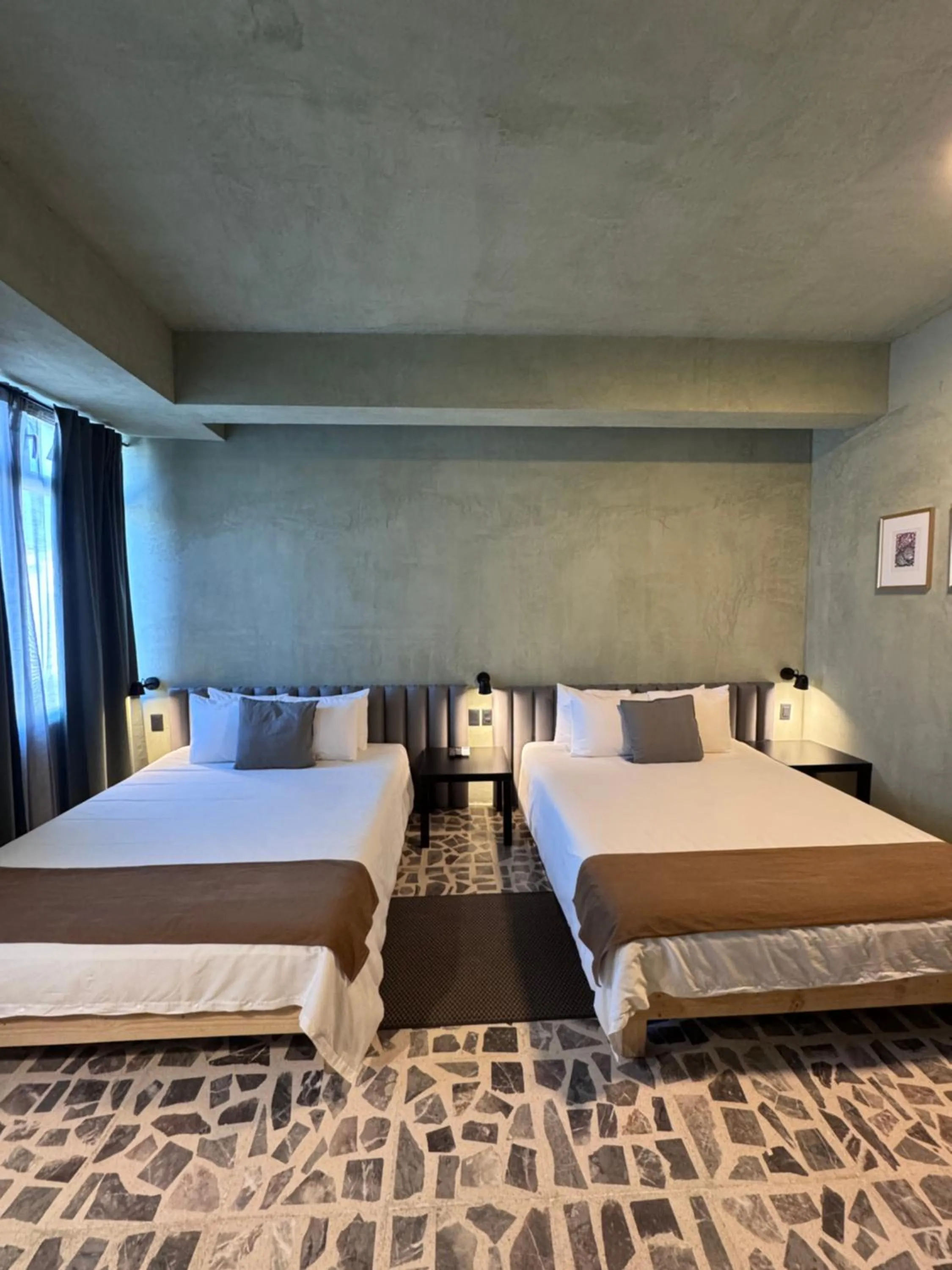 Bed in Lusitania Hotel Orizaba