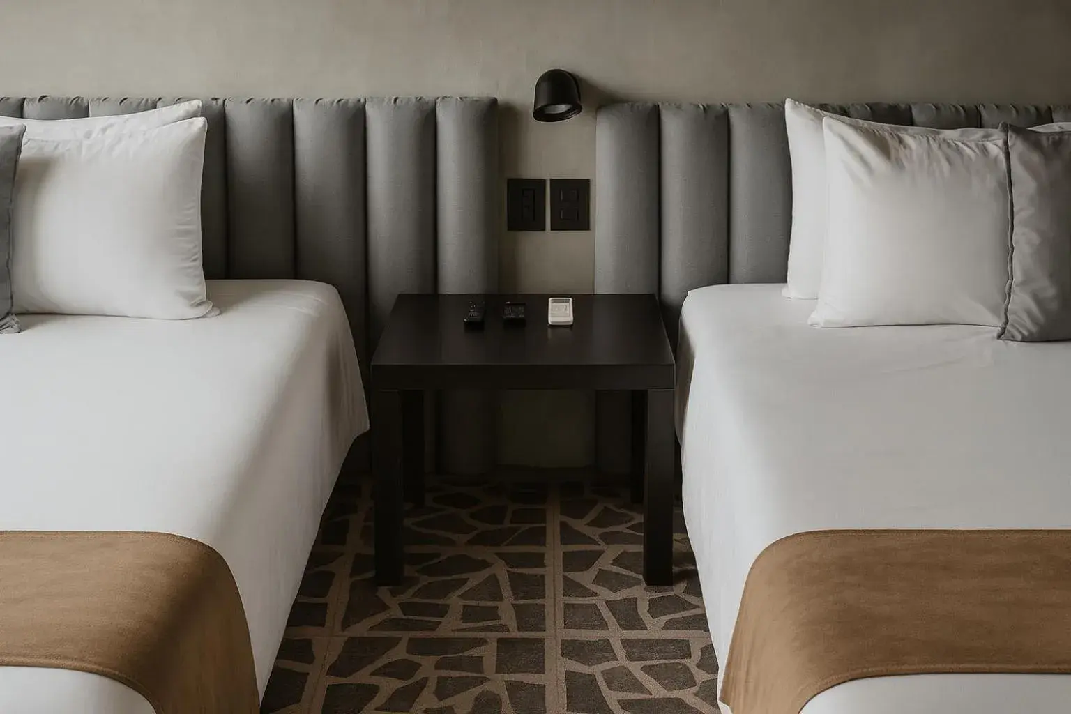 Double Room with Two Double Beds in Lusitania Suites Orizaba Double Room with Two Double Beds in Lusitania Suites Orizaba