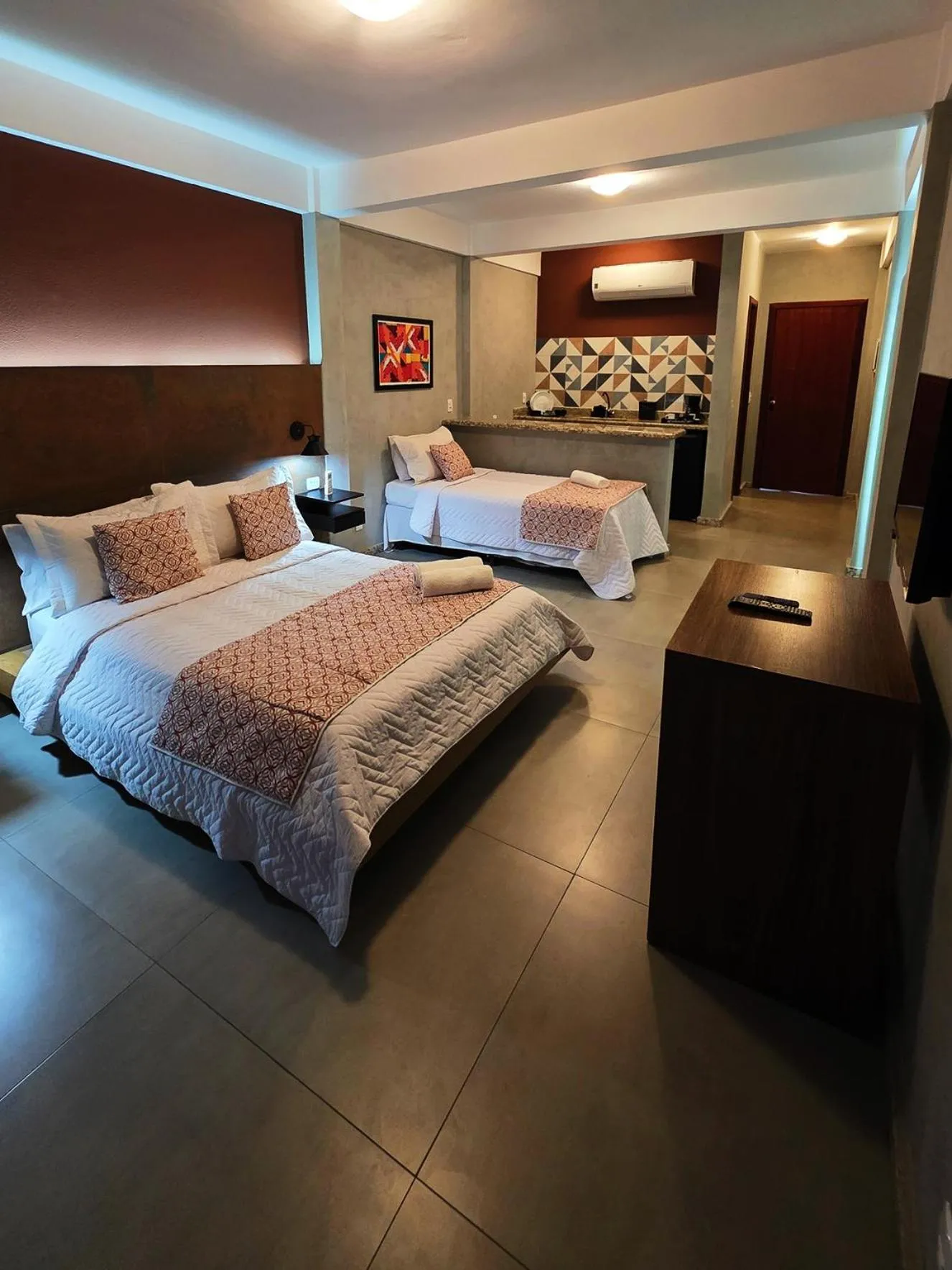 Bed in Caiçara Flats