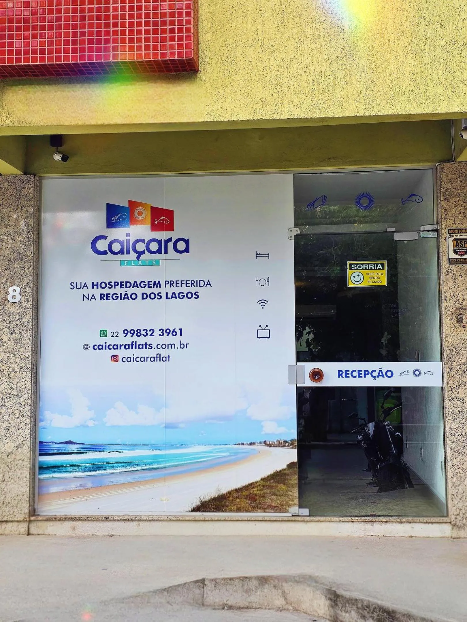 Facade/entrance in Caiçara Flats