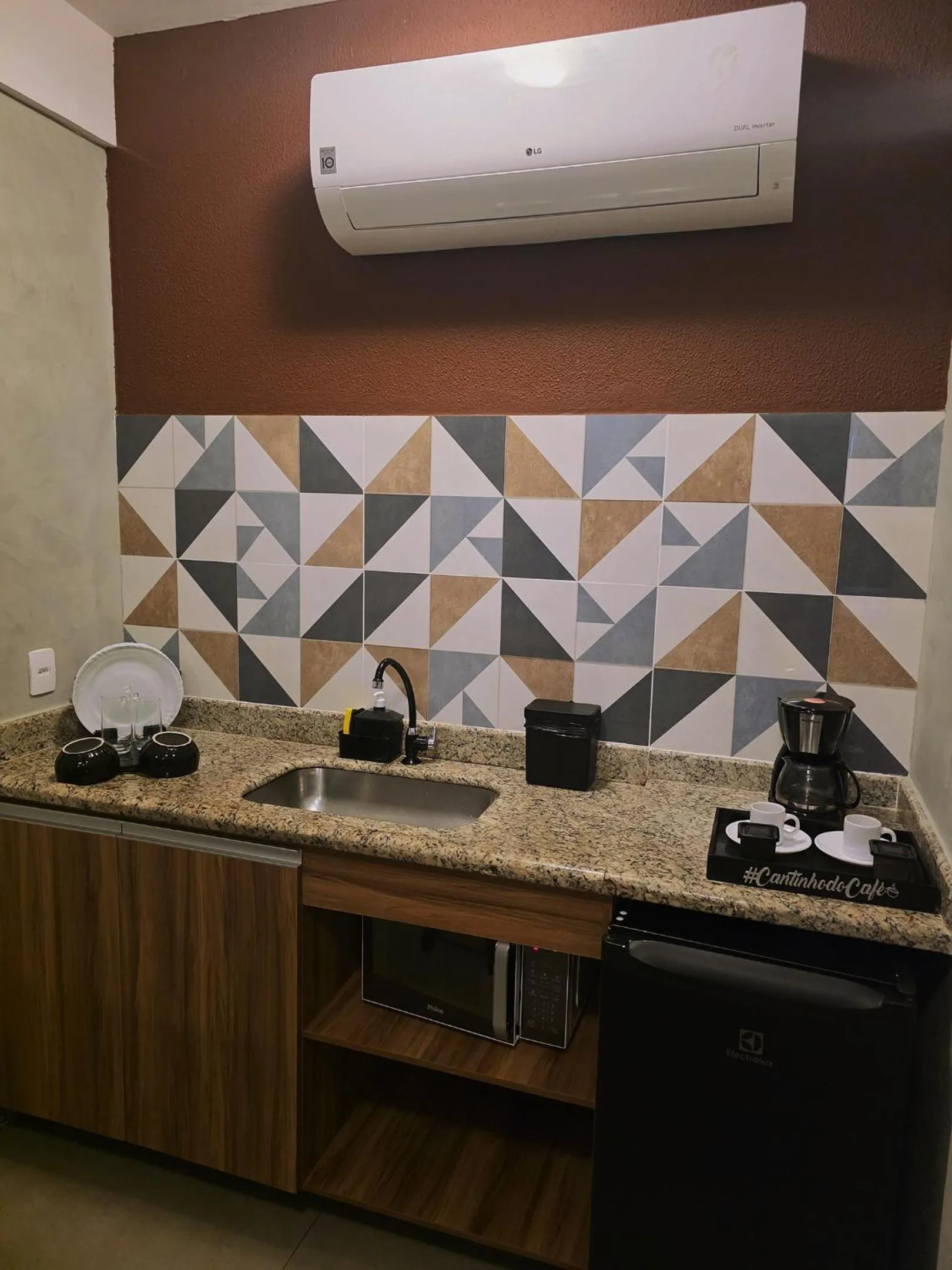 Kitchen or kitchenette in Caiçara Flats