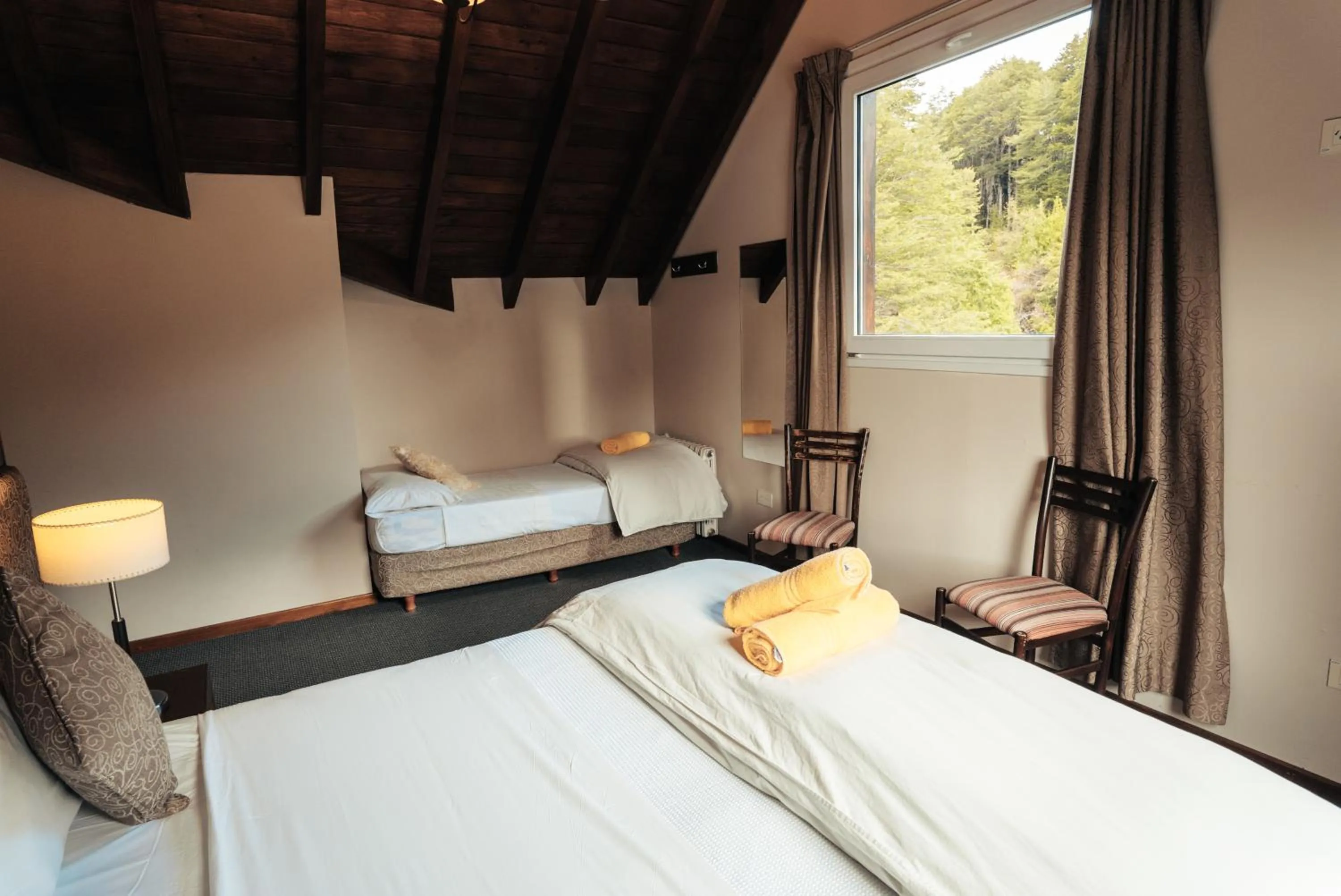 Bed in Hotel Puerto Blest